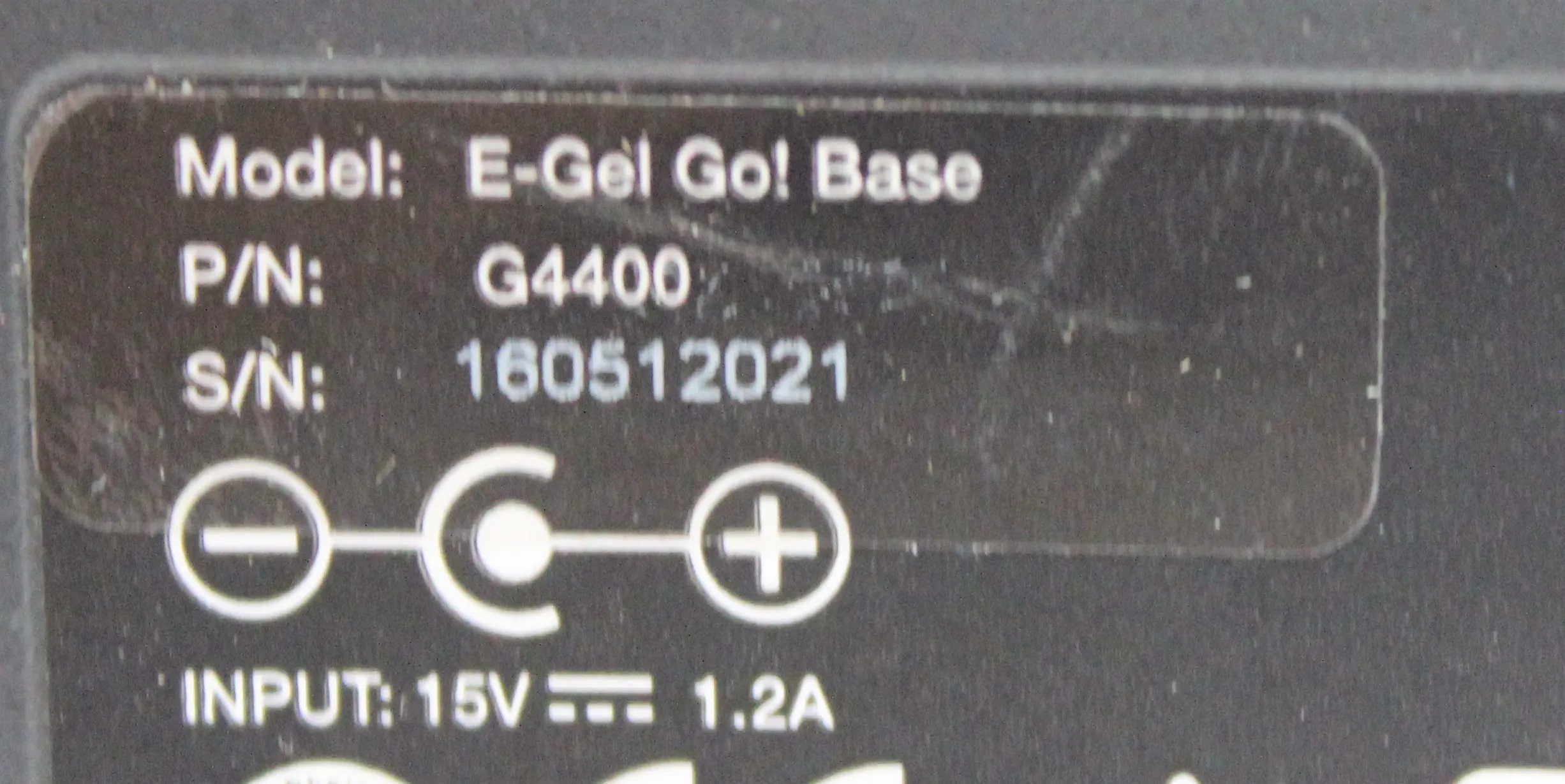 Invitrogen E-Gel Go! Base - Compact Electrophoresis Power Supply with Transilluminator