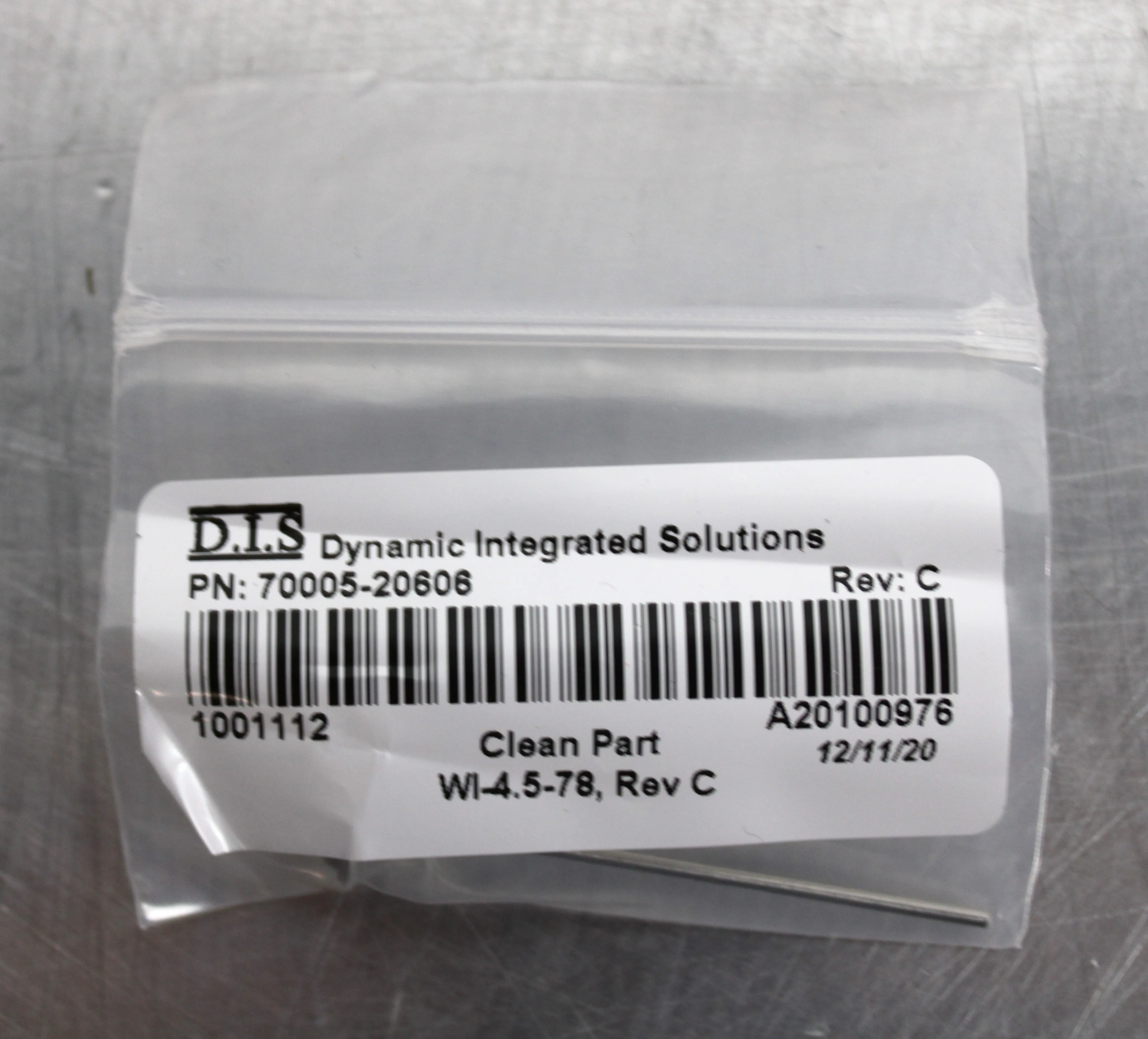 D.I.S Ion Transfer Tube P/N:70005-20606 for Orbitrap Elite / Orbitrap Velos Pro / Q Exactive HF