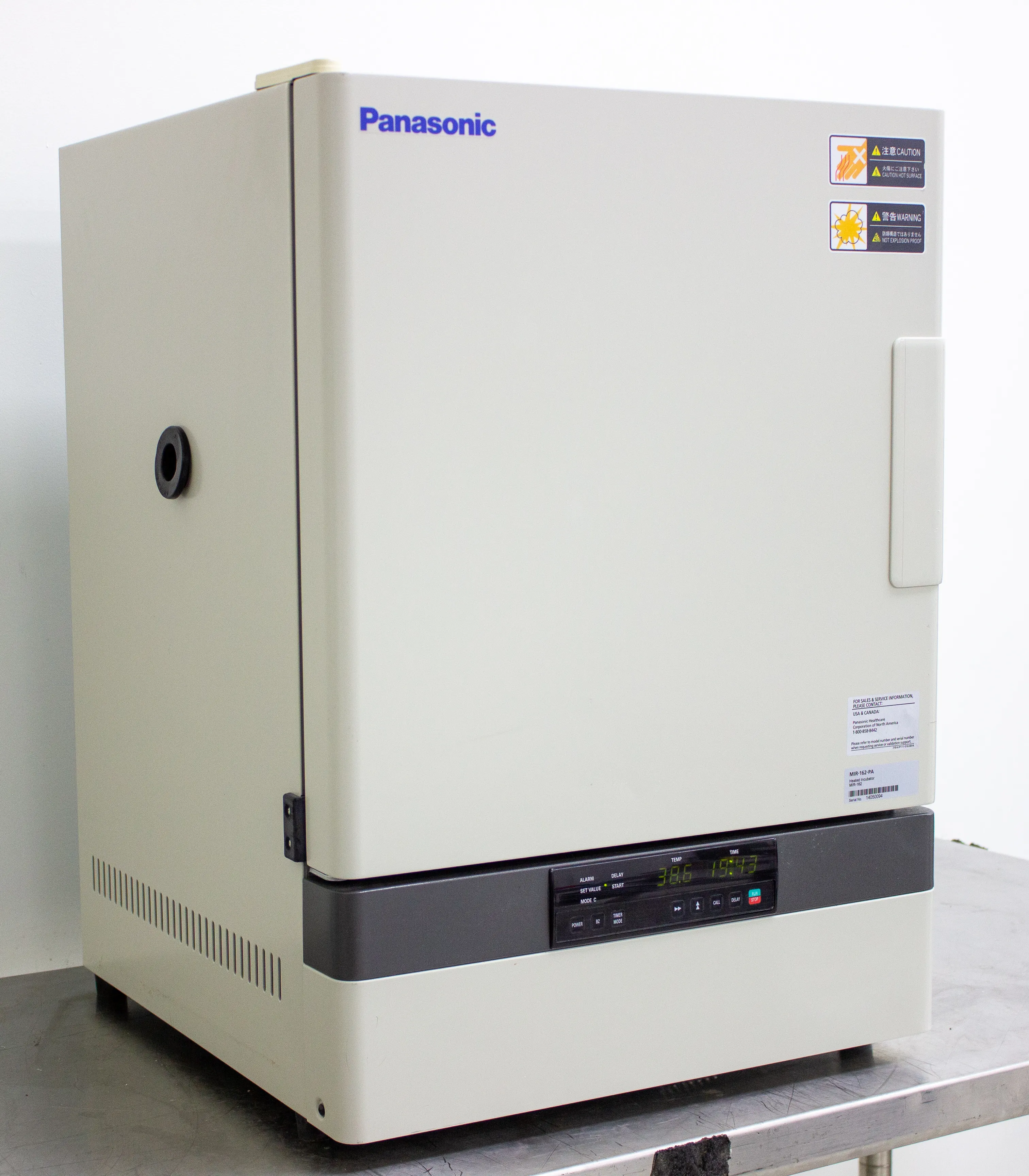 Panasonic MIR-162-PA Heated Incubator