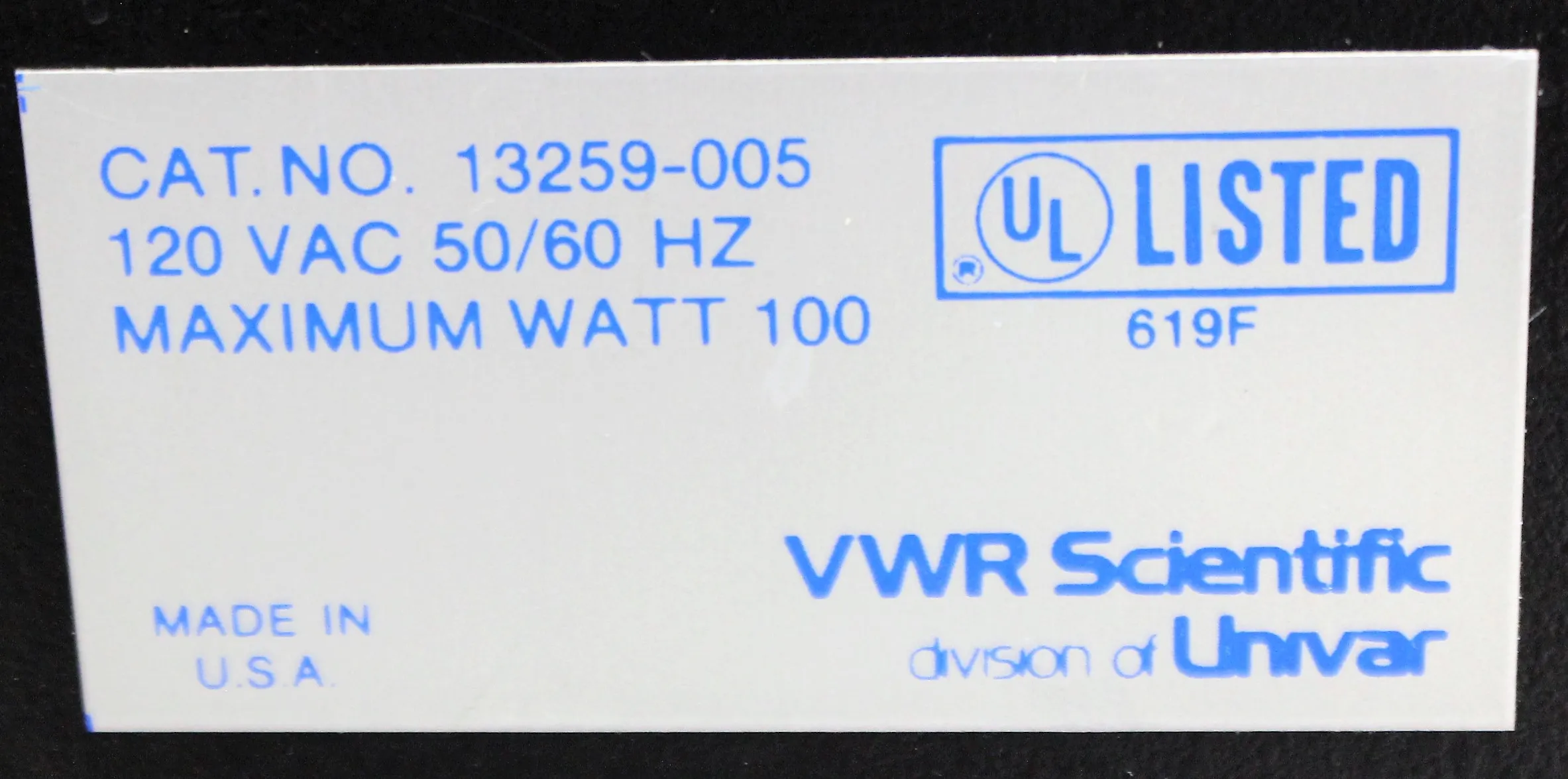 VWR Analog Heat Block 13259-005 Lab Equipment