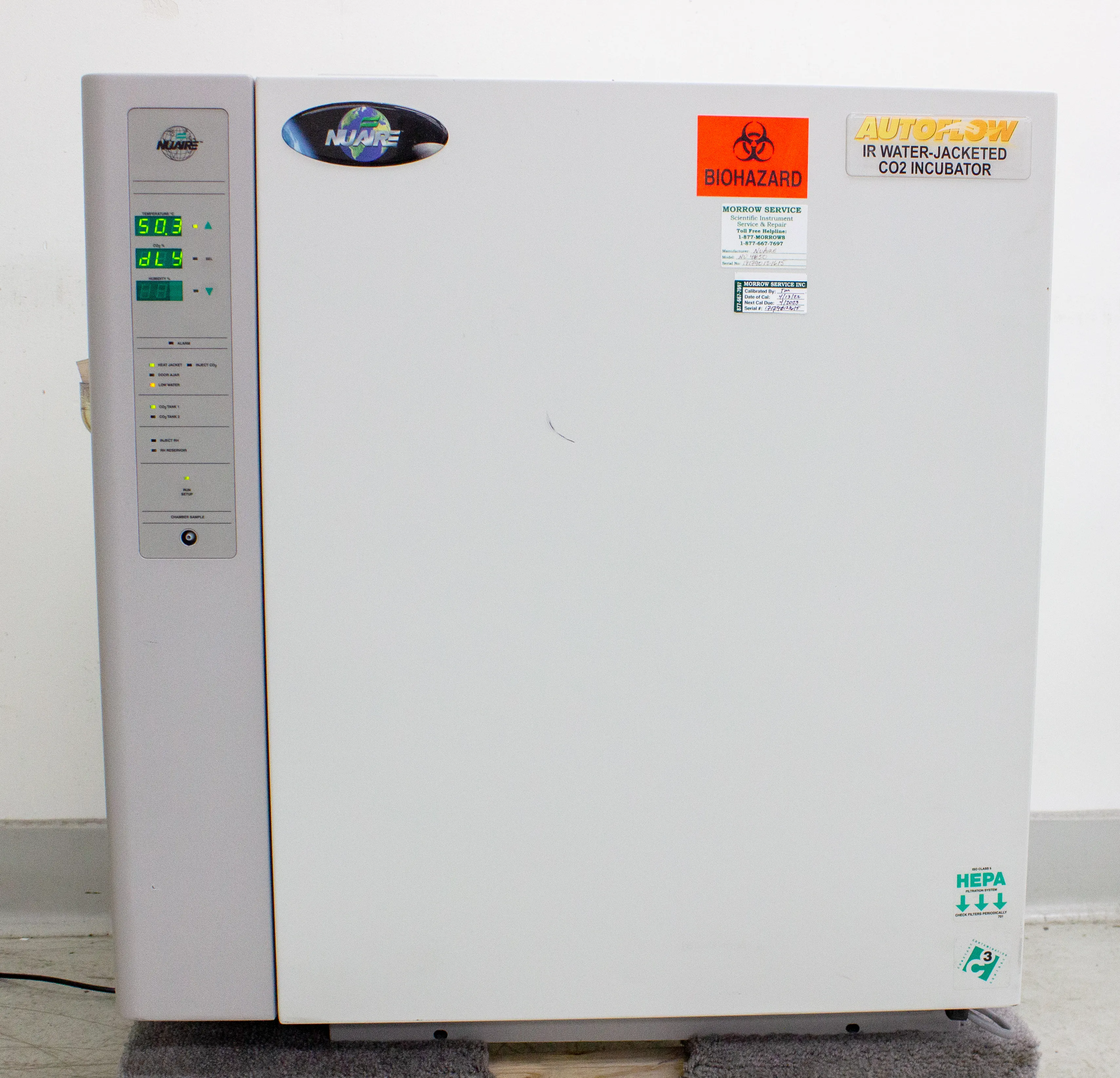 NuAire NU-4850 US Autoflow Water Jacketed CO2 Incubator