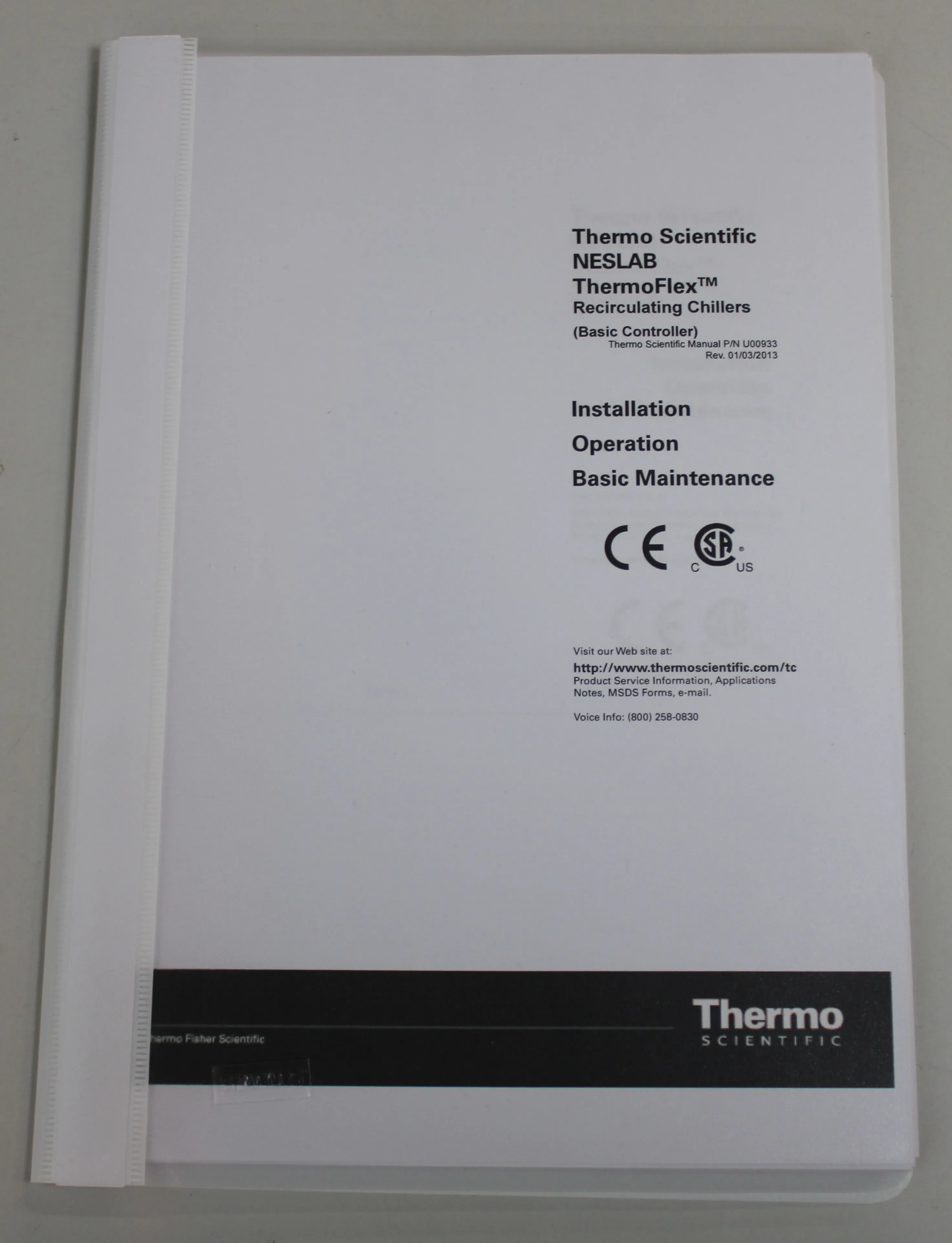 Thermo Scientific Thermoflex 2500 Recirculating Chiller