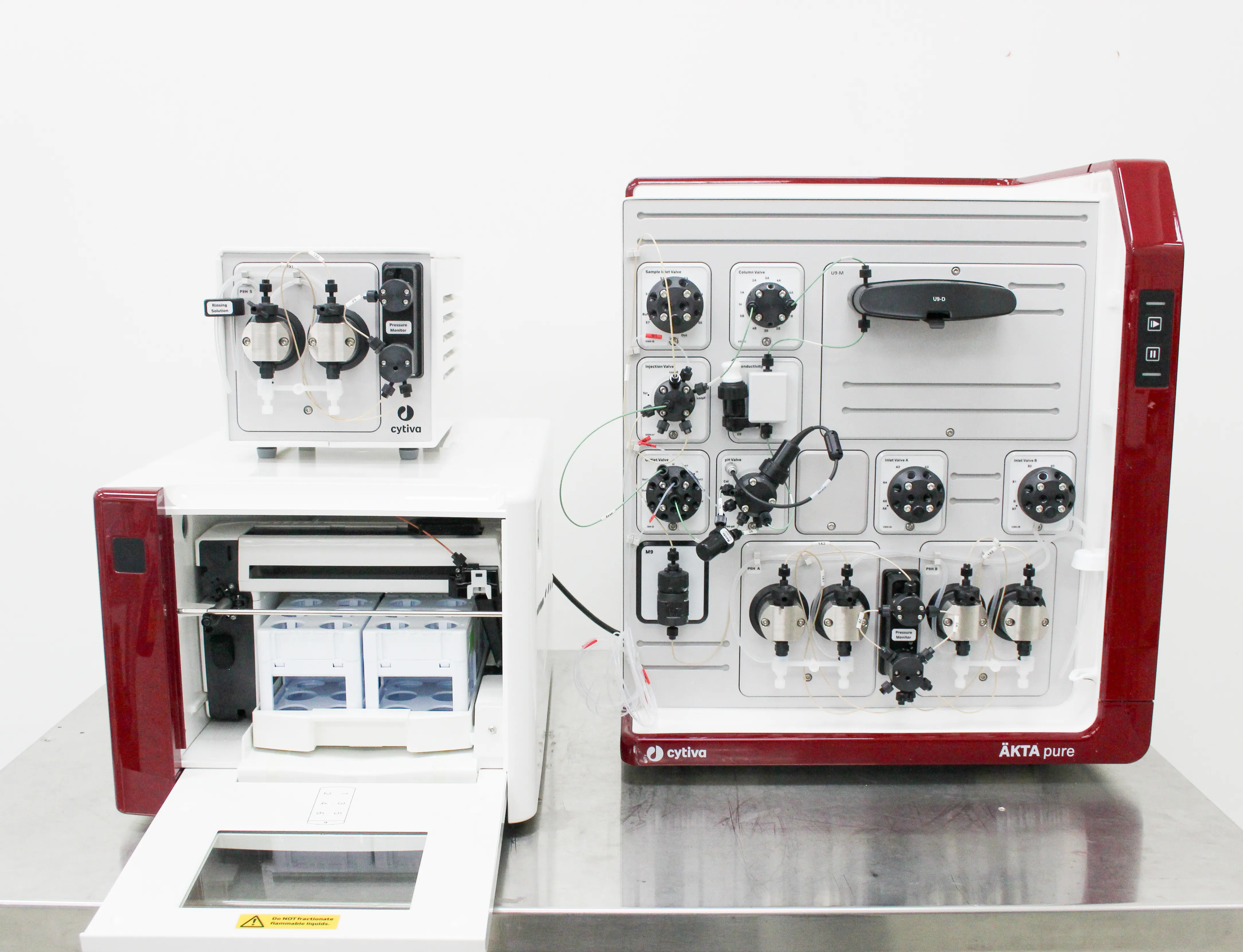 Cytiva AKTA Pure 150M Chromatography System with Fraction Collector and Sample Pump