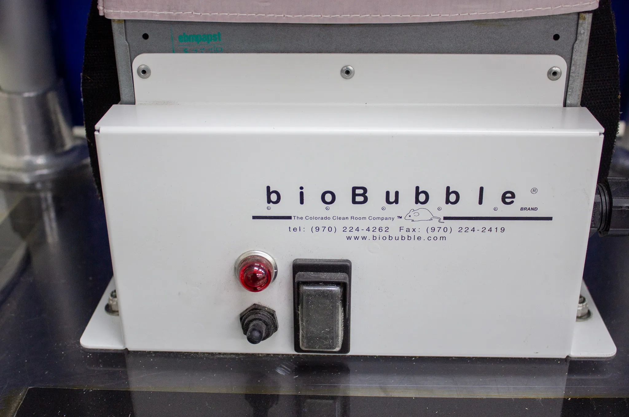 bioBubble Air Shower Model AFH-HHS High Volume HEPA Filtered Air 220V Clean Room Unit