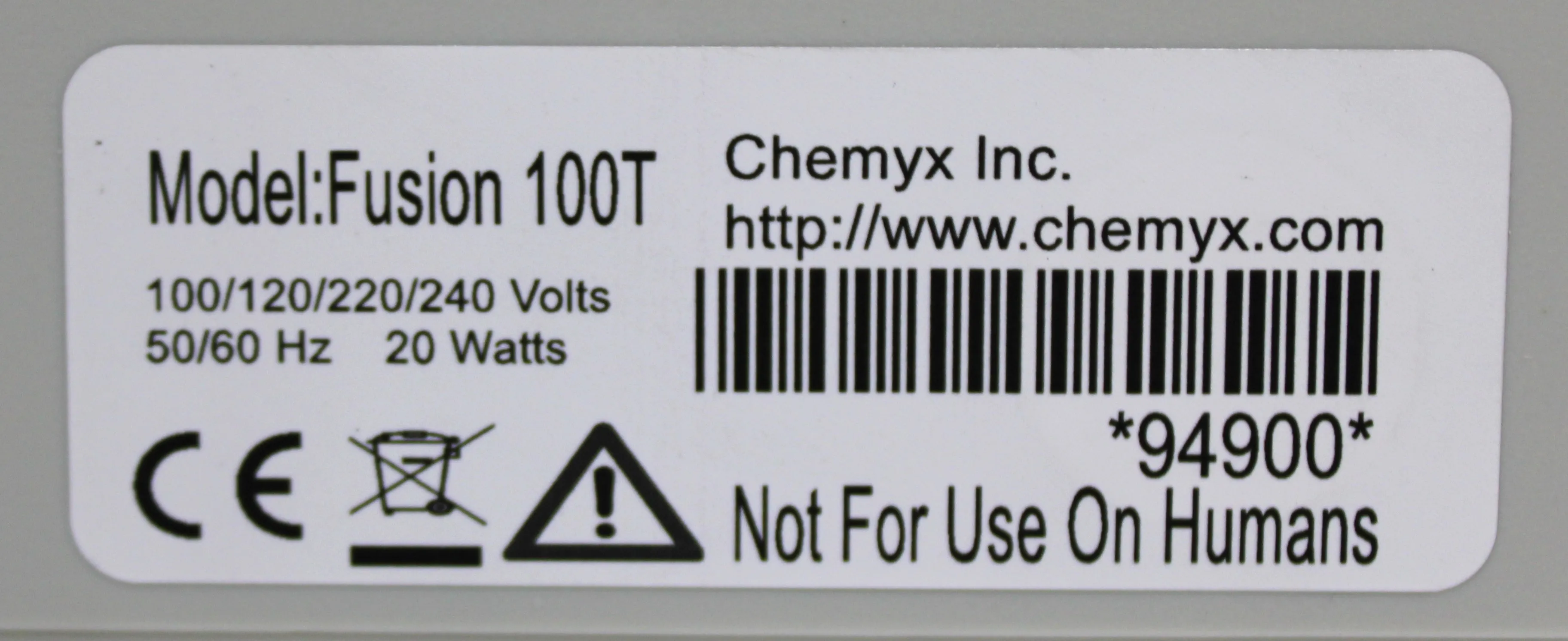 Chemyx Fusion 100T Dual-Channel Syringe Pump - Used Laboratory Equipment