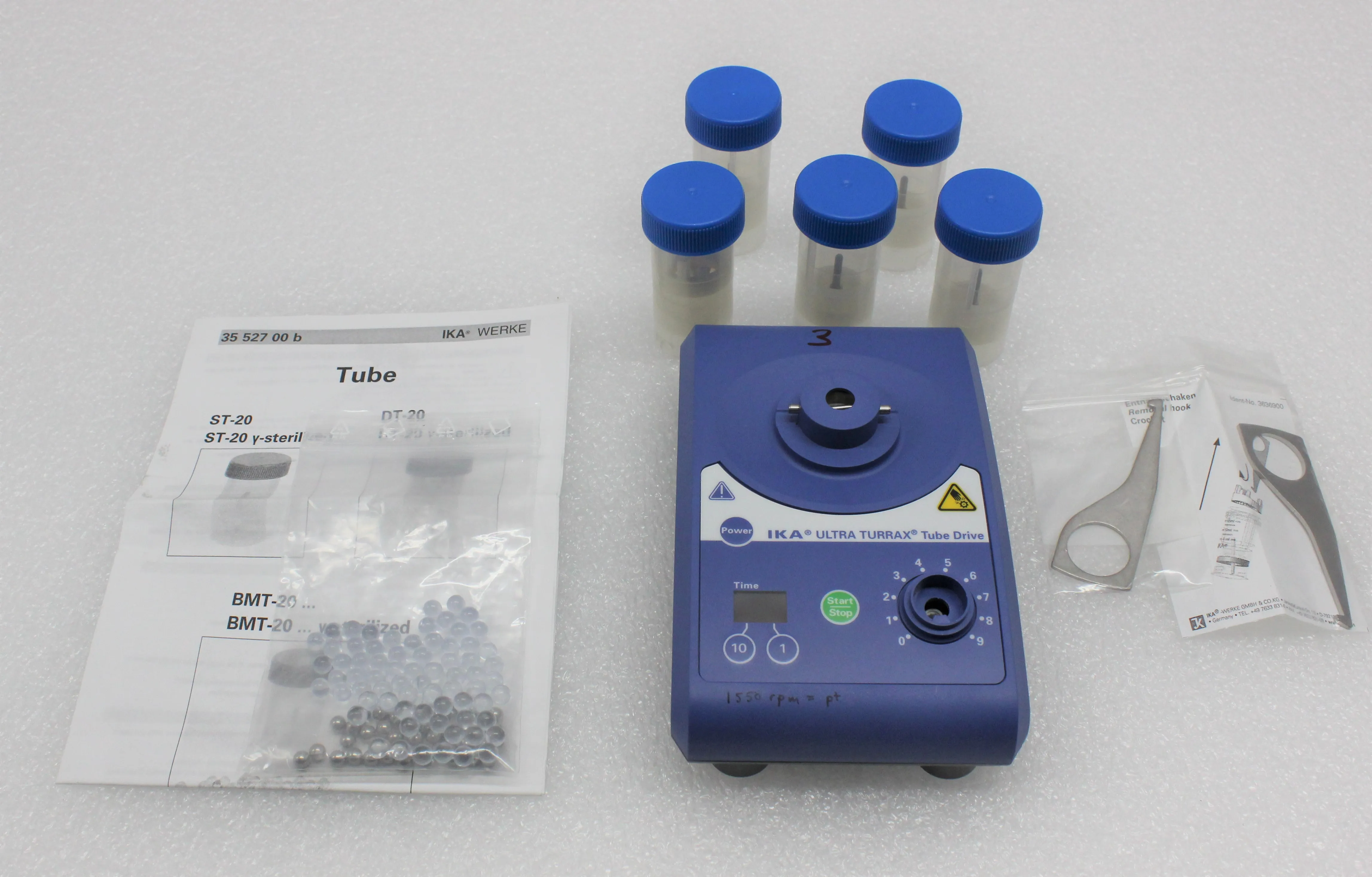 IKA Ultra Turrax Tube Drive Homogenizer