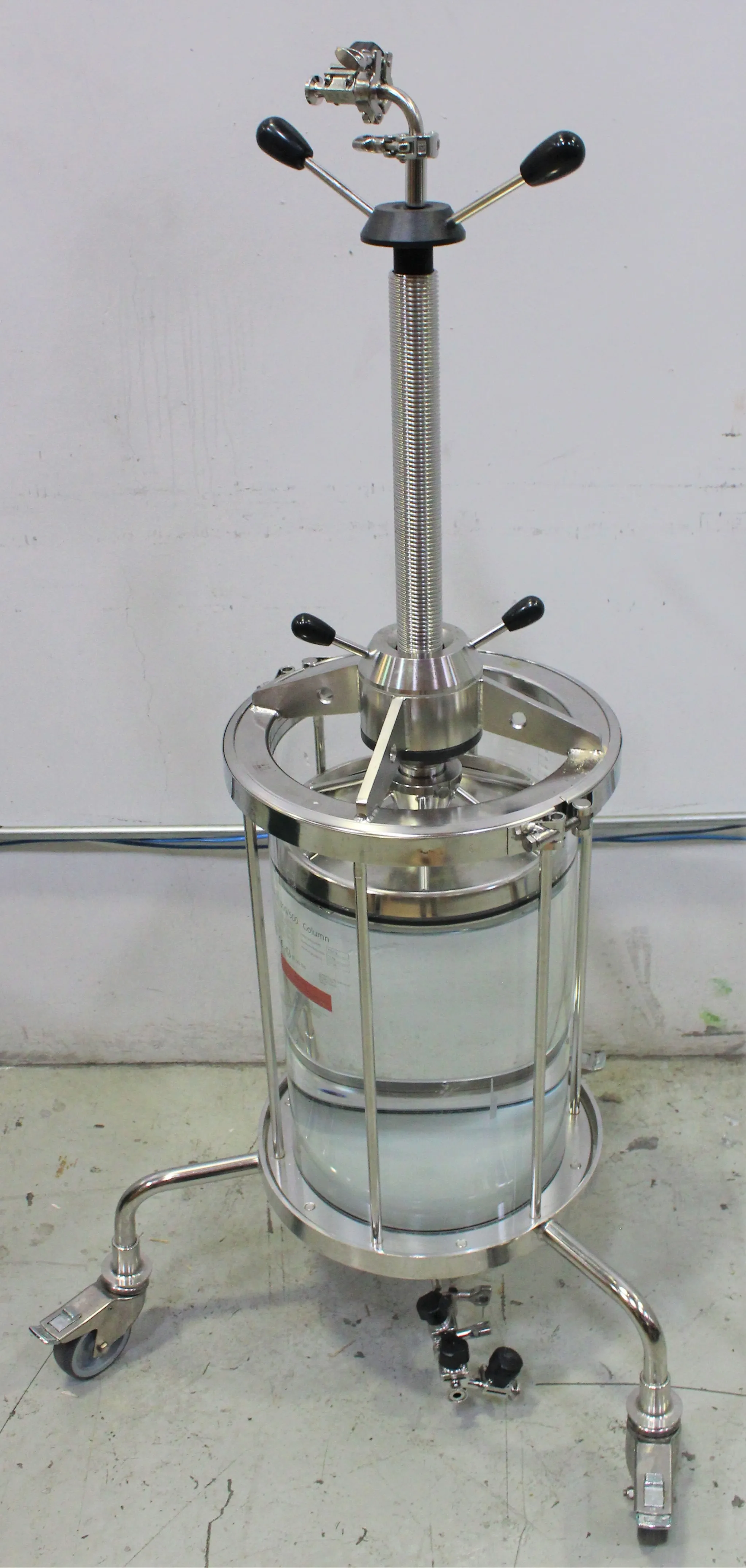 Used GE Healthcare BPG 300/500 Glass Chromatography Column