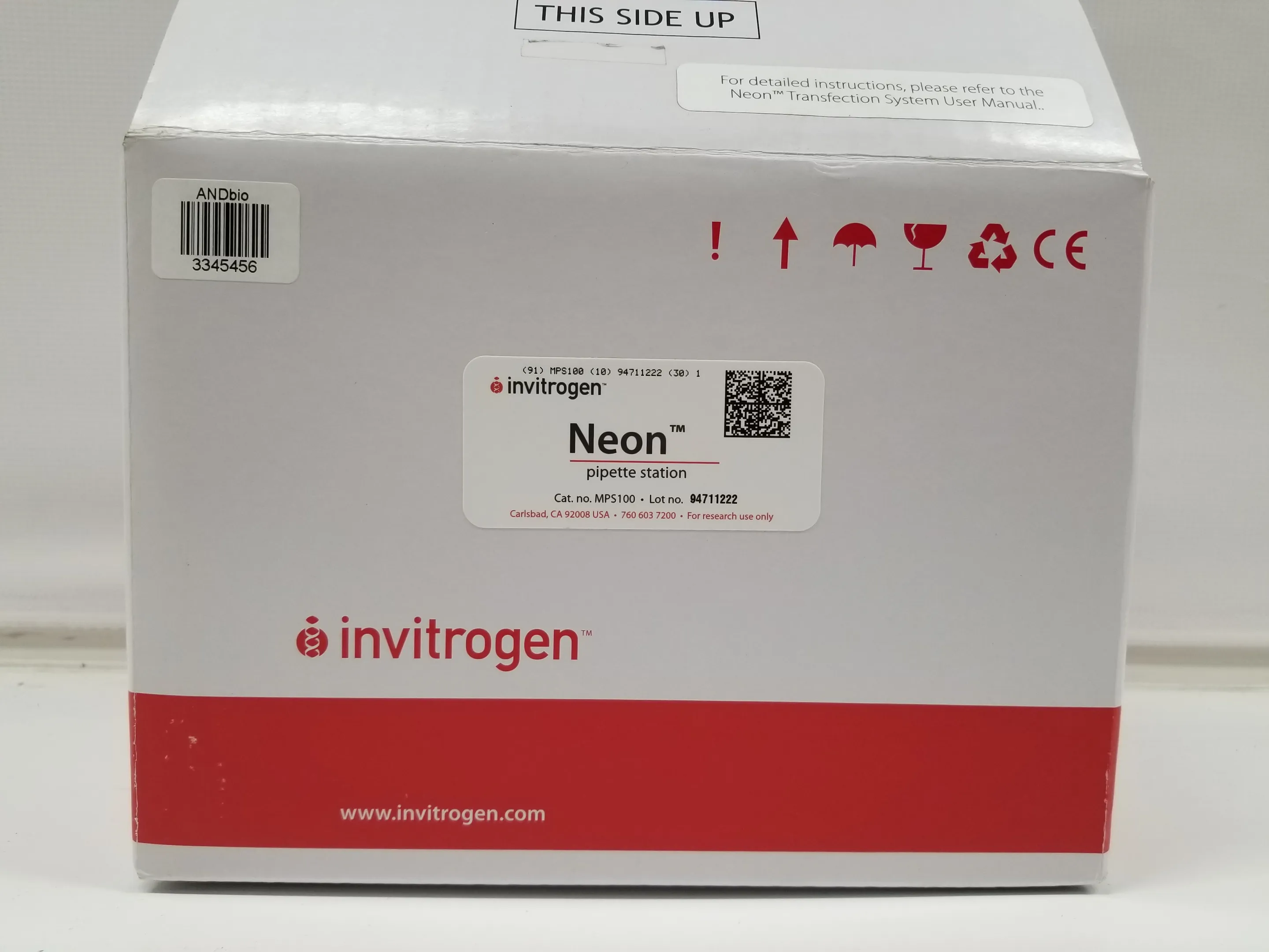 Invitrogen MPS100 Pipette Holder