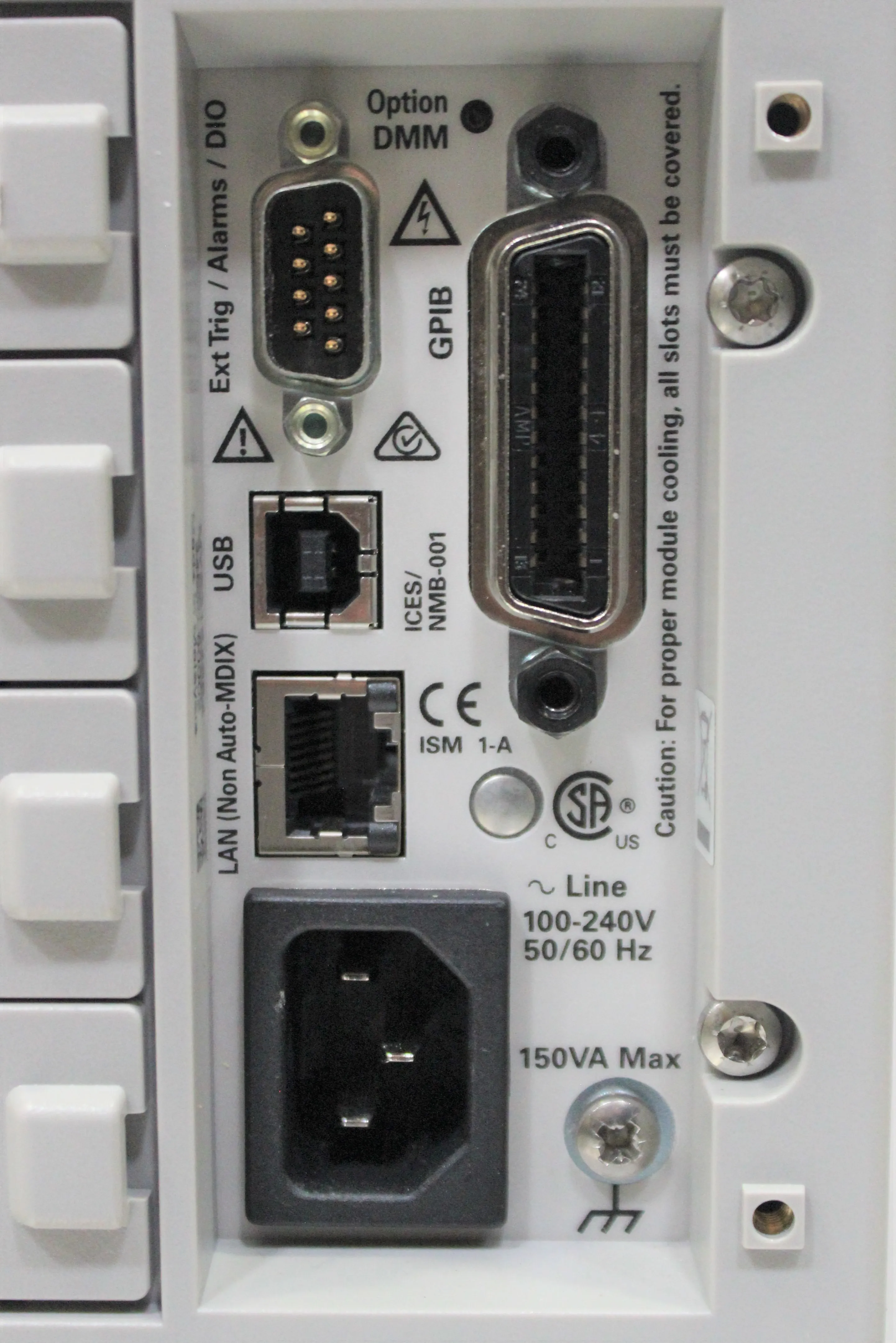 KEYSIGHT 34980A 8-Slot Mainframe with Integrated 6.5 Digit DMM, Used Laboratory & Testing Equipment