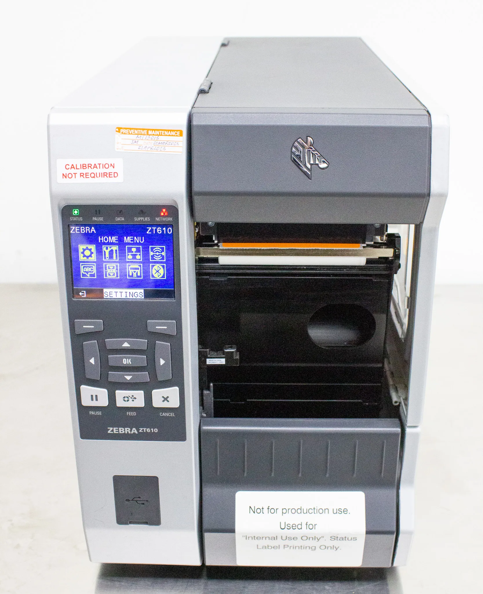 Zebra ZT610 Industrial Barcode Label Printer