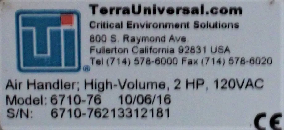 Terra Universal 6710-76 Air Conditioner/cooler