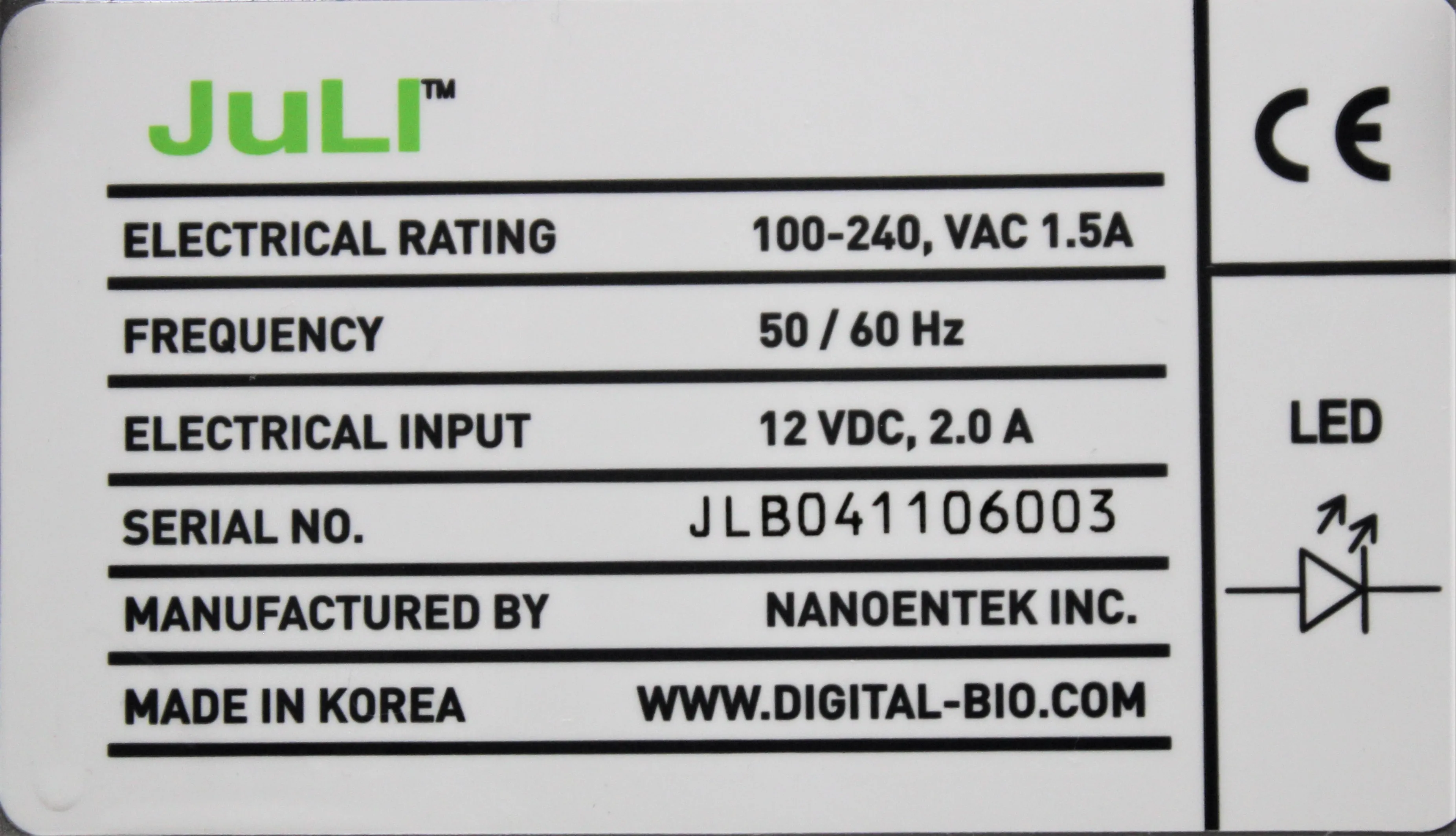 Digital Bio Juli Smart Fluorescent Cell Analyzer