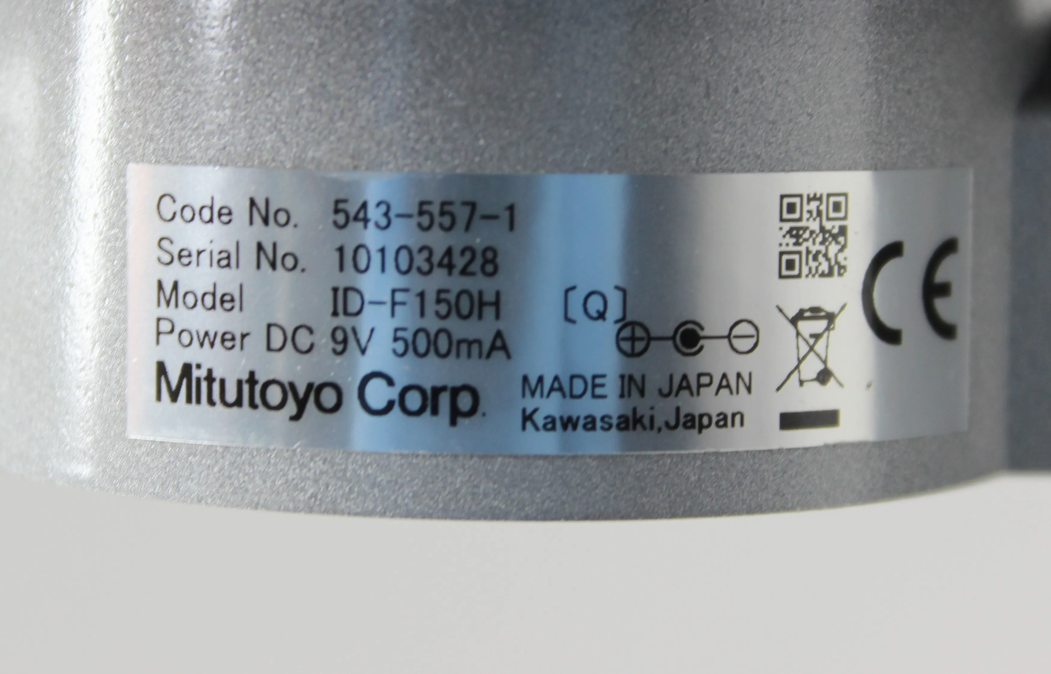 Mitutoyo Granite Comparator Stand 215-151 w/ Electronic Digital Indicator