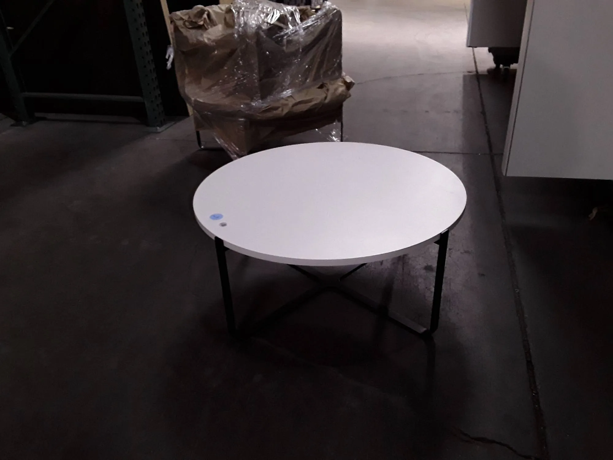 Lab Bench: Used Large White Coffee Table