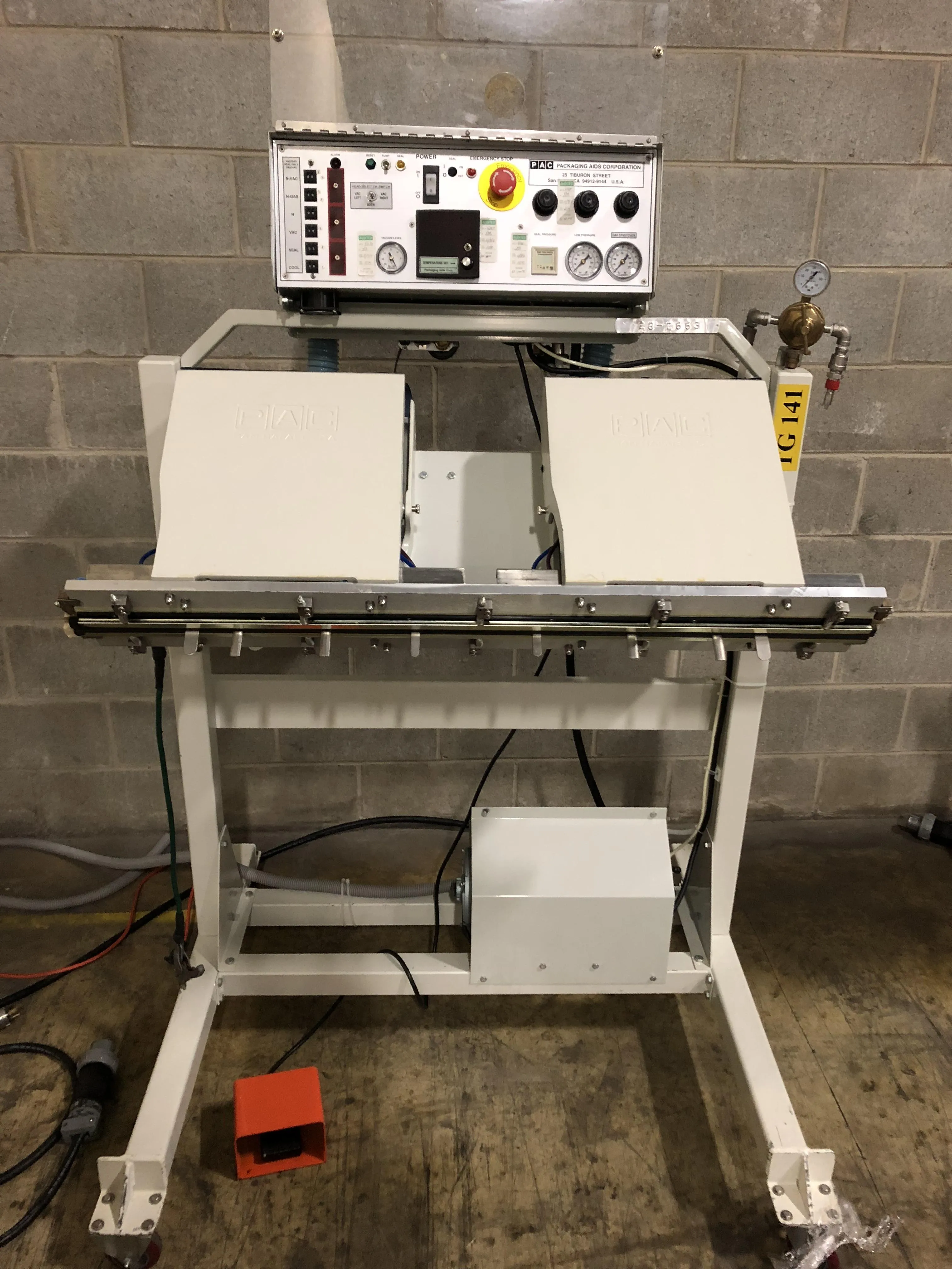 Packaging Aids Corporation Impulse Heat Sealer