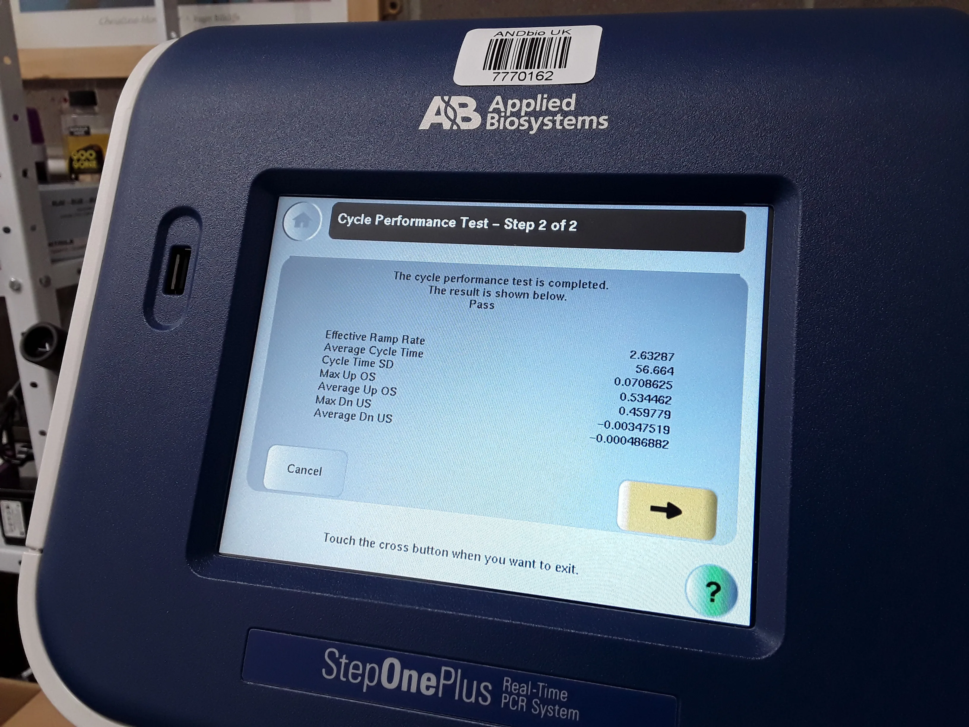 Applied Biosystems StepOnePlus Real-Time PCR System