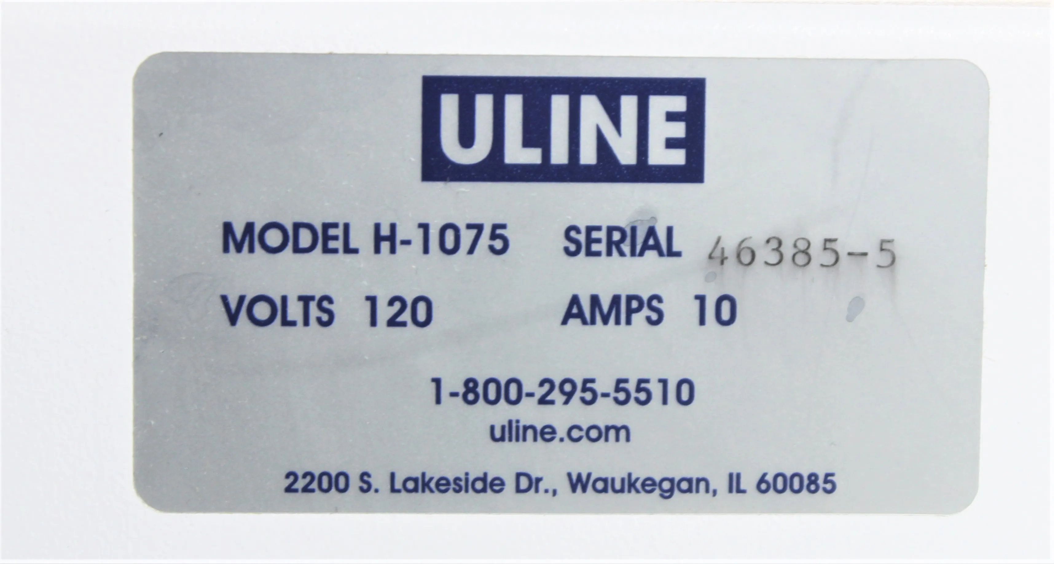 Used Uline H-1075 Packager / Bag Sealer 120V Class 2 100% Parts and Labor Warranty