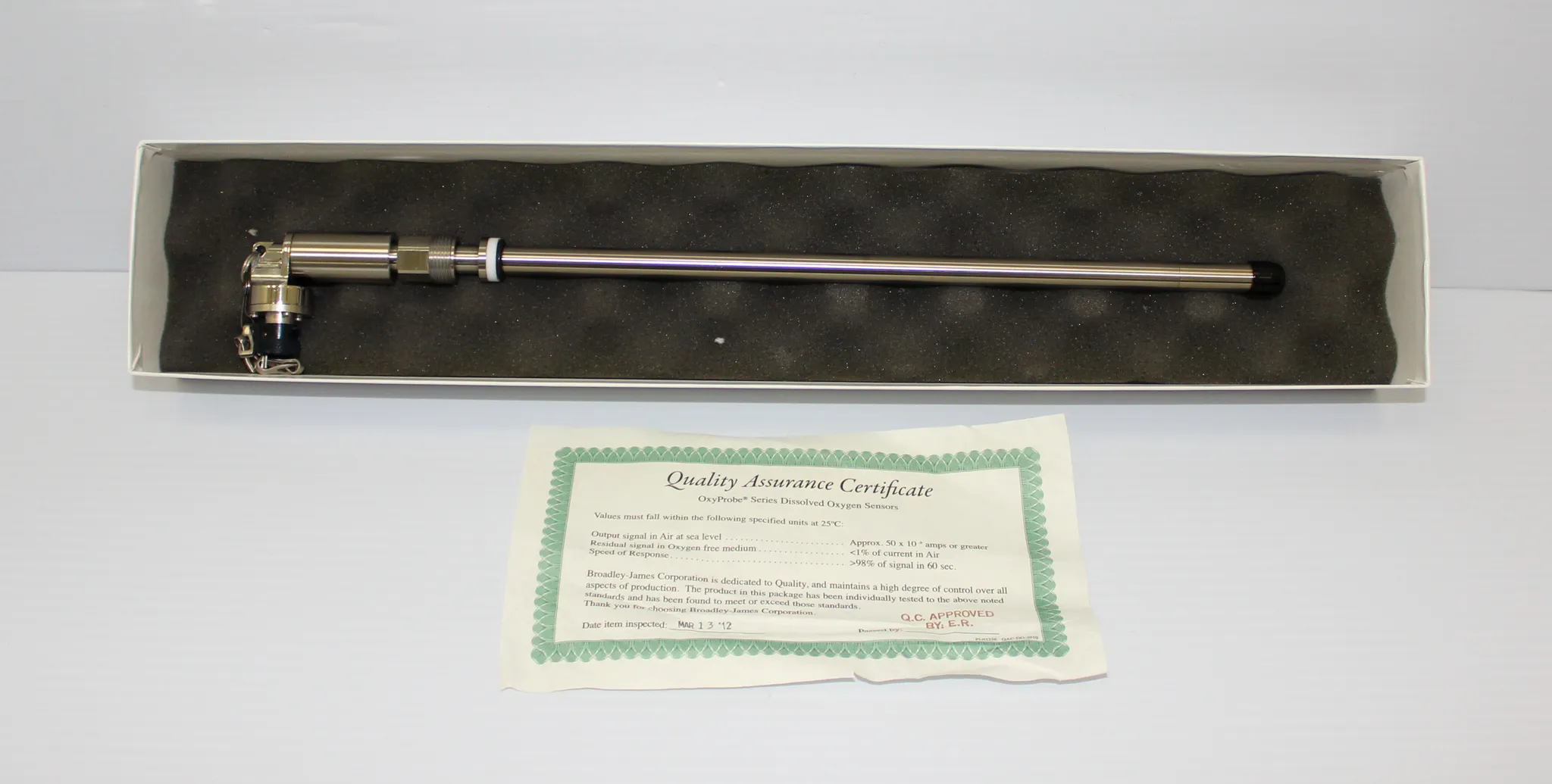 Broadley-James Corp RS-1100 DO Sensor Rebuild OxyProbe