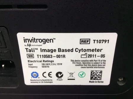 Invitrogen Tali Image-Based Cytometer