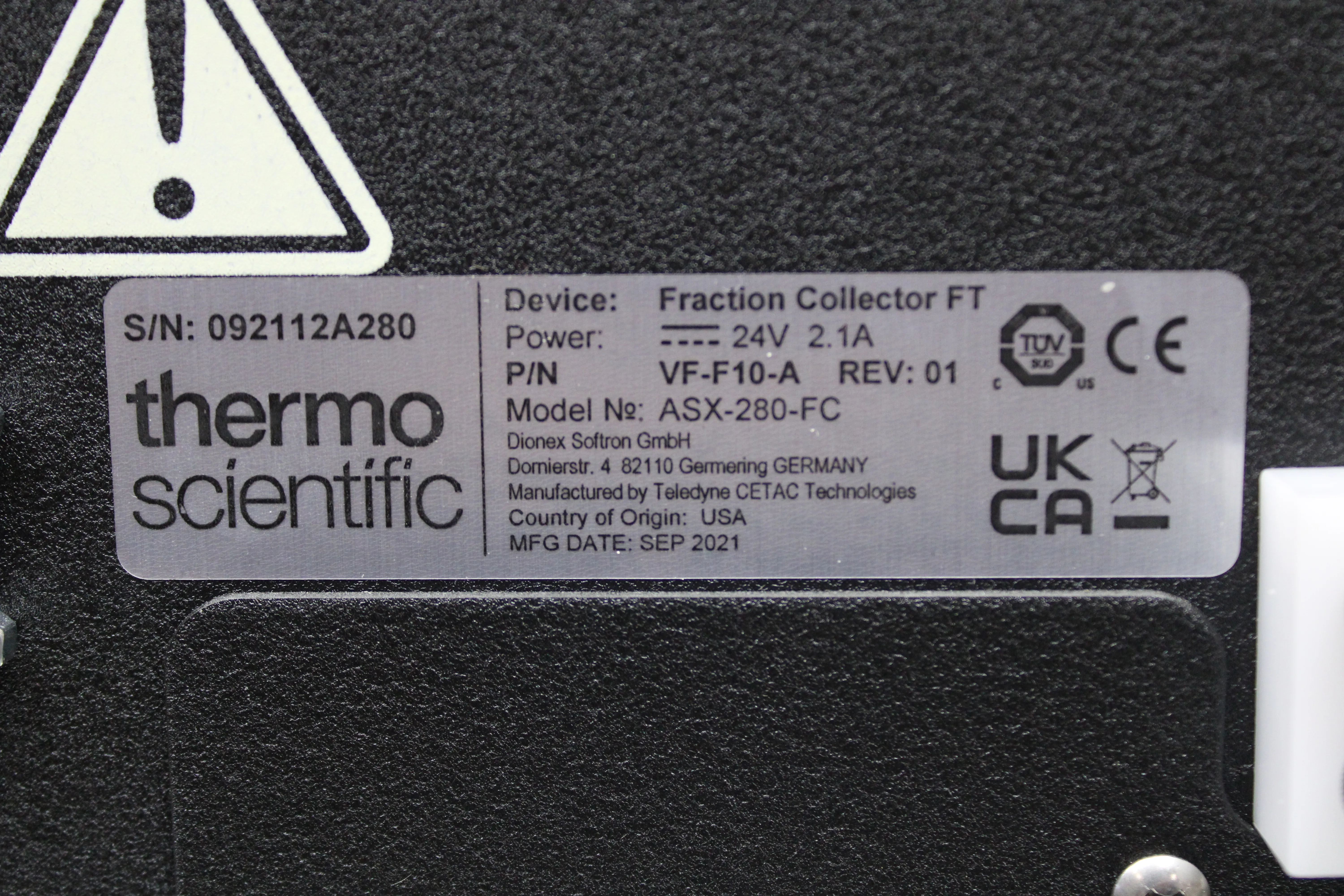 Thermo Scientific ASX-280-FC Fraction Collector