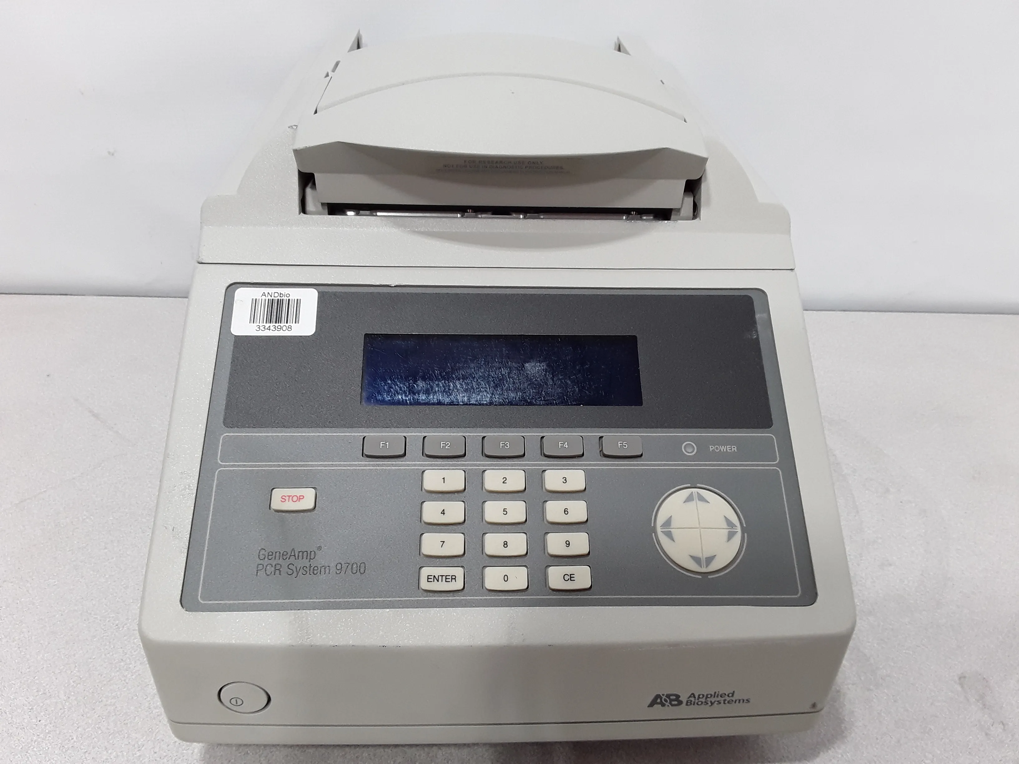 Applied Biosystems GeneAmp PCR System 9700 (FOR PARTS)