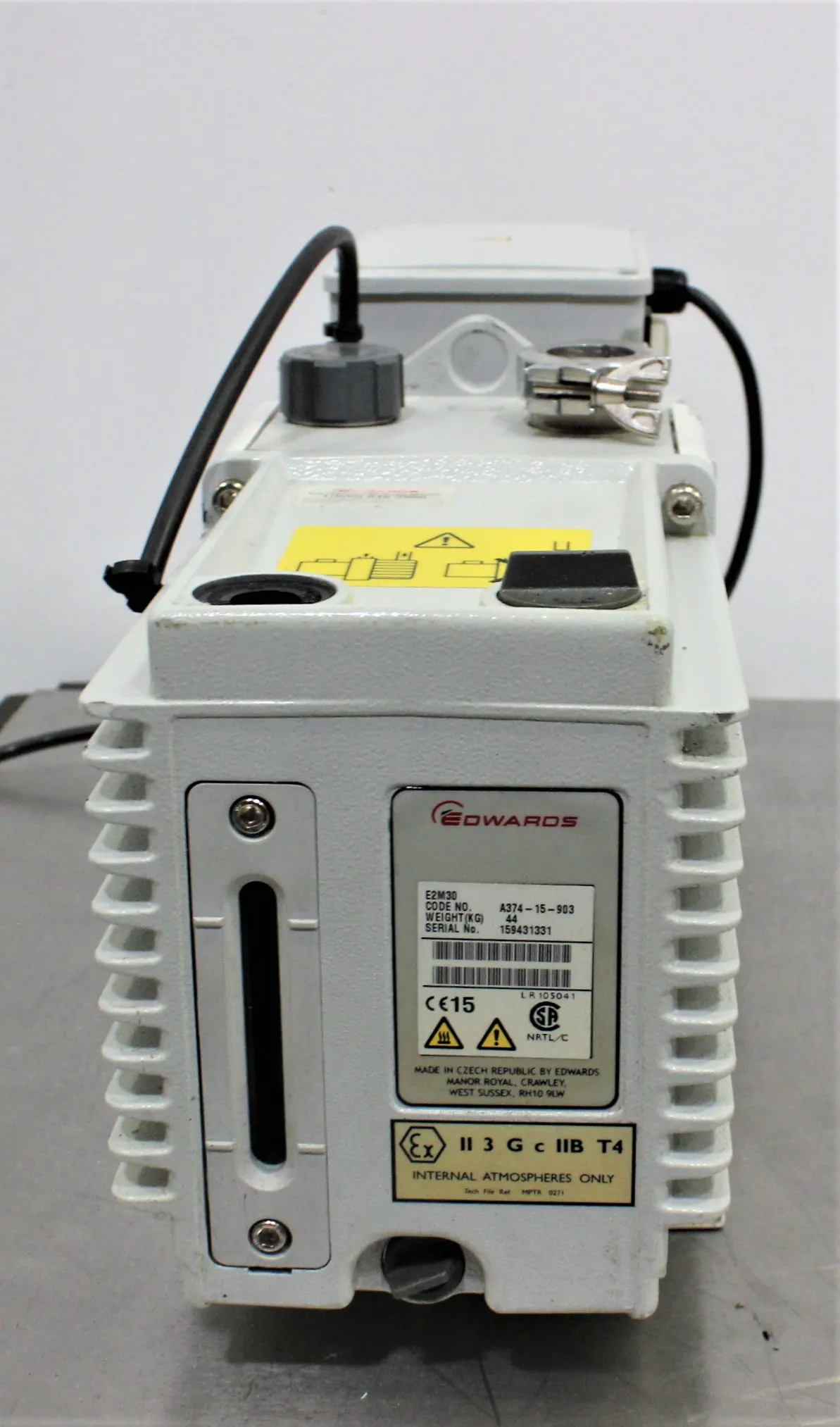 Edwards E2M30 Dual-Mode High Vacuum and High Throughput Vacuum Pump RV3