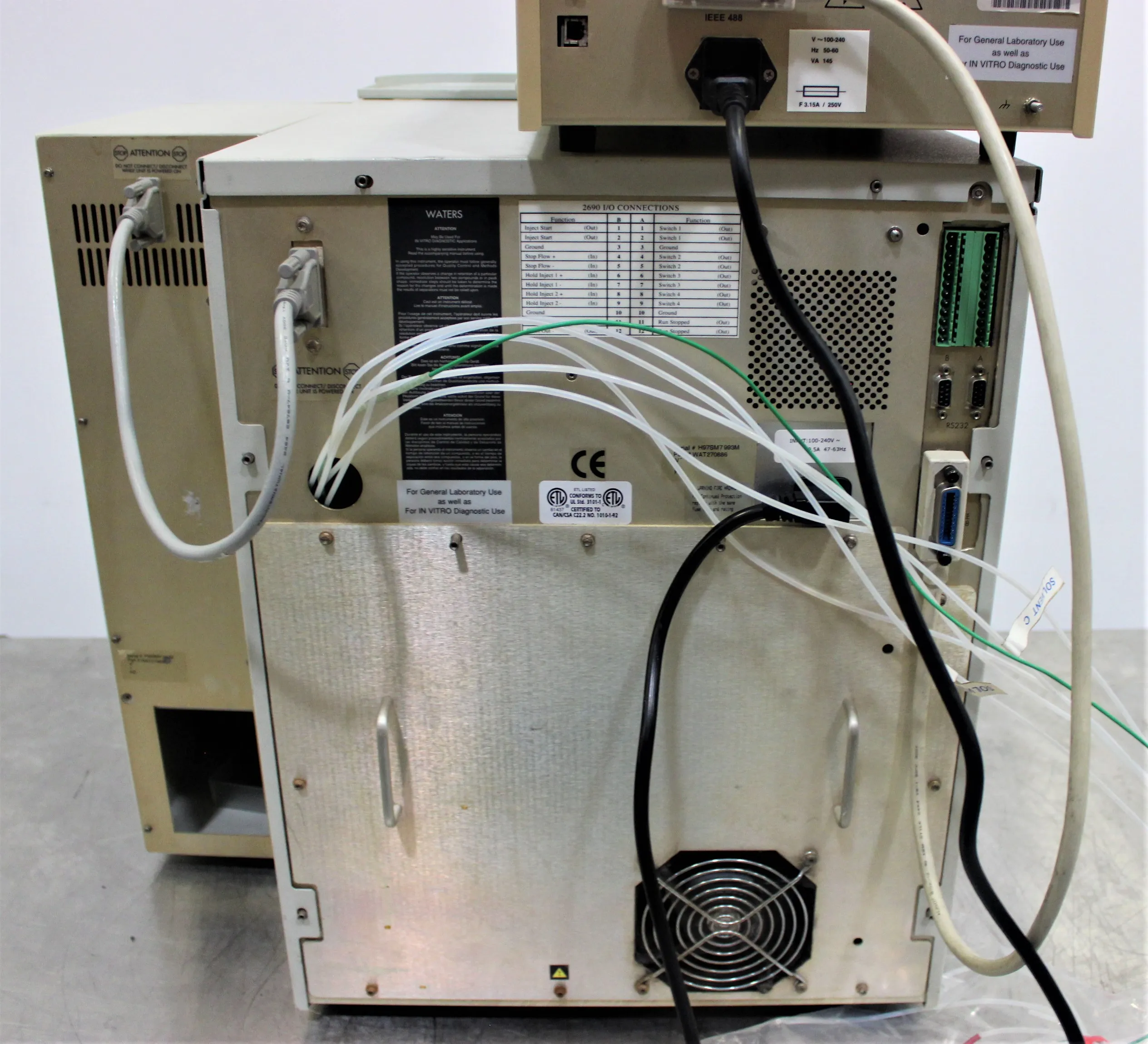 Waters 2695 Separations Module with 2487 Dual Absorbance Detector - Used HPLC System