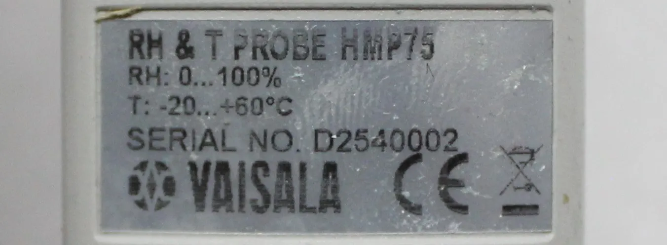 Vaisala Hand-Held Humidity and Temperature Meter HM70