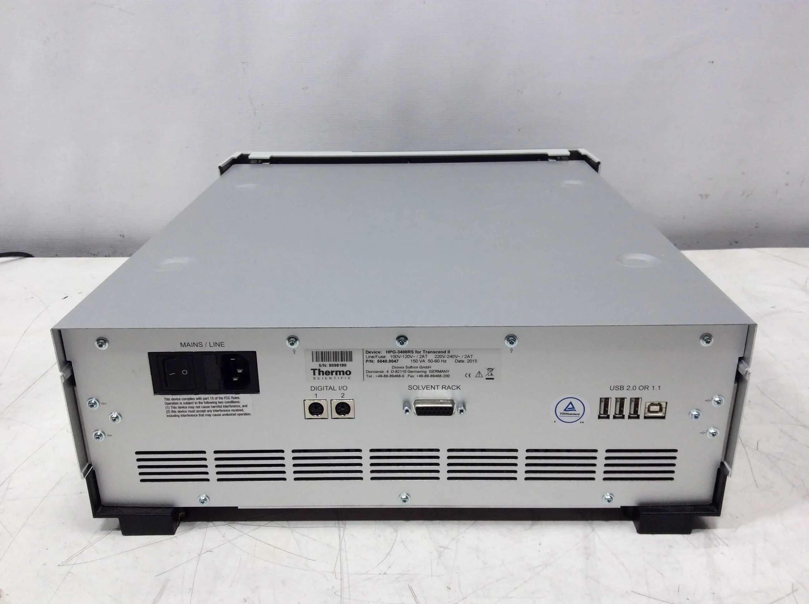 Thermo Scientific Dionex UltiMate 3000 RS Pump UHPLC Focused 5040.0047