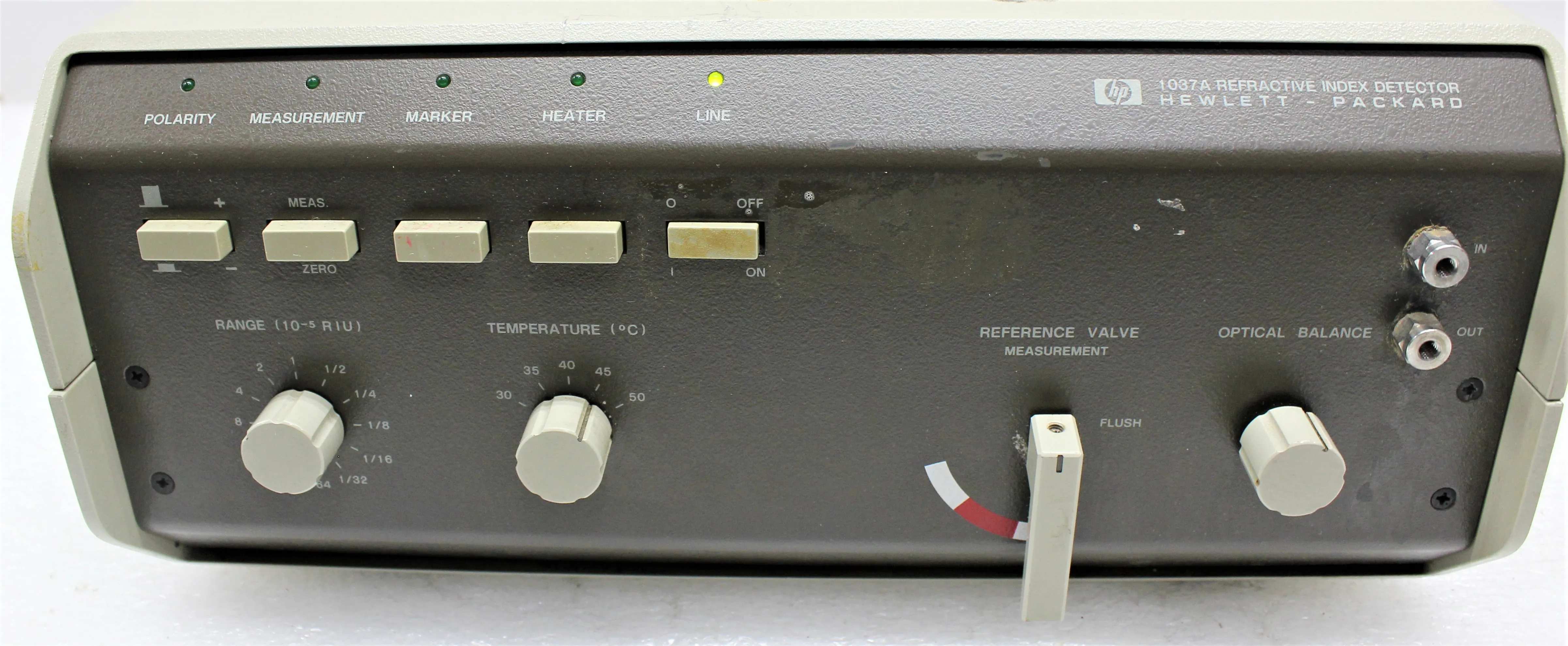 Hewlett Packard Agilent Refractive Index Detector 1037A Erma