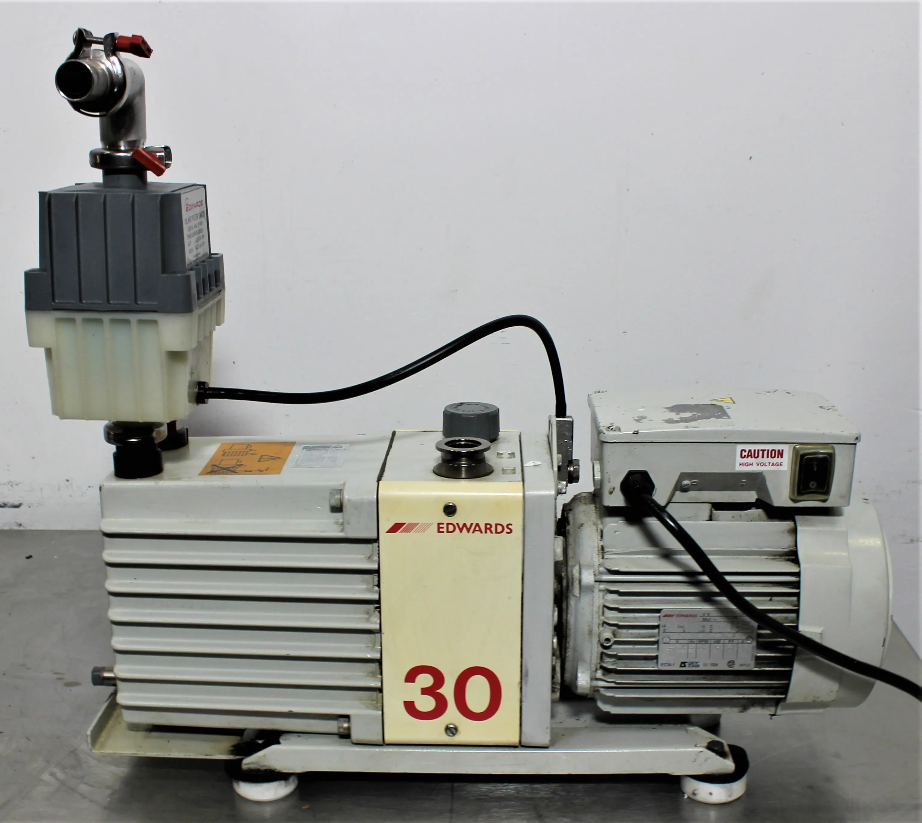 Edwards Vacuum Pump E2M30 Rotary Vane Vacuum Pump 208V