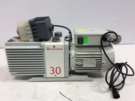 Edwards E2M30 Vacuum Pump with EMF20 Oil Mist Filter