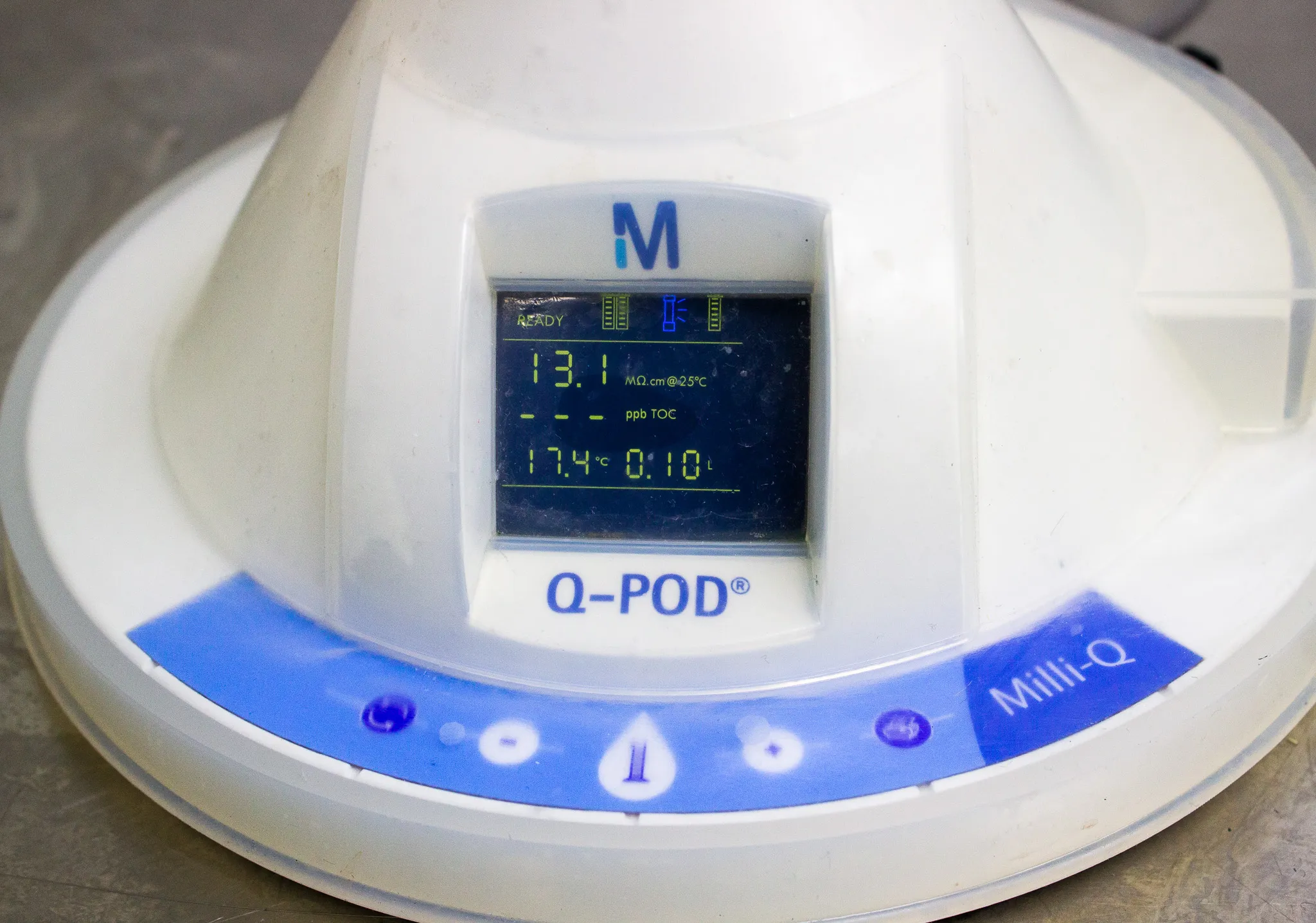 Millipore Q-Pod UltraPure Water Dispenser ZMQSP0D01