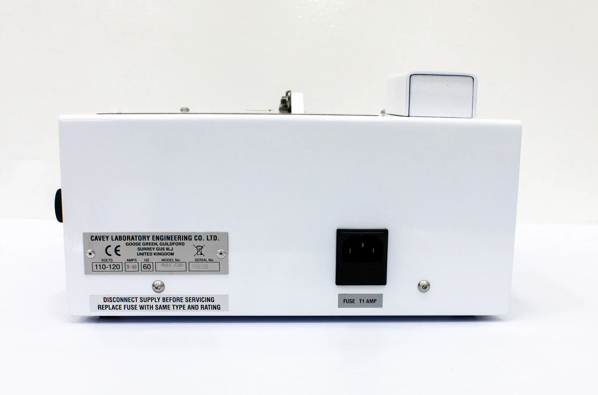 CAVEY Laboratory MTC/2E McILWAIN Tissue Chopper