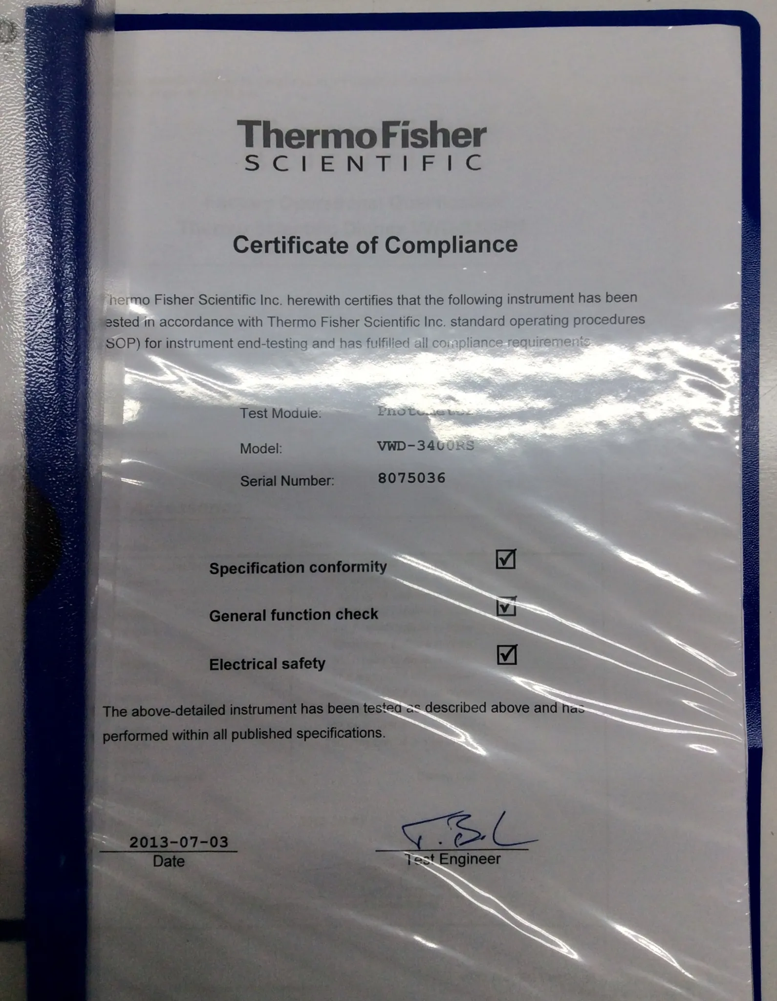 Thermo Scientific Dionex UltiMate 3000 VWD-3400RS & SRD-3600