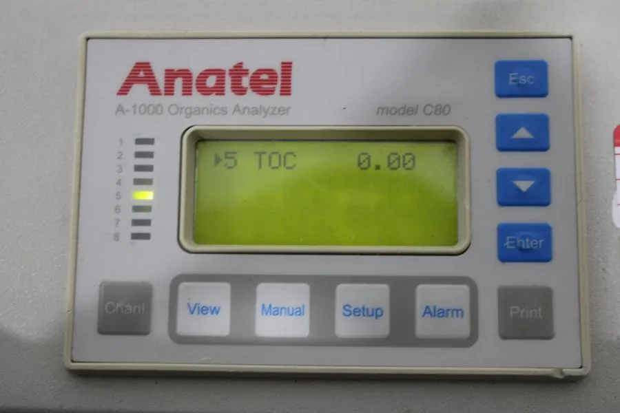 Anatel A-1000 S20P Portable Organics TOC Analyzer