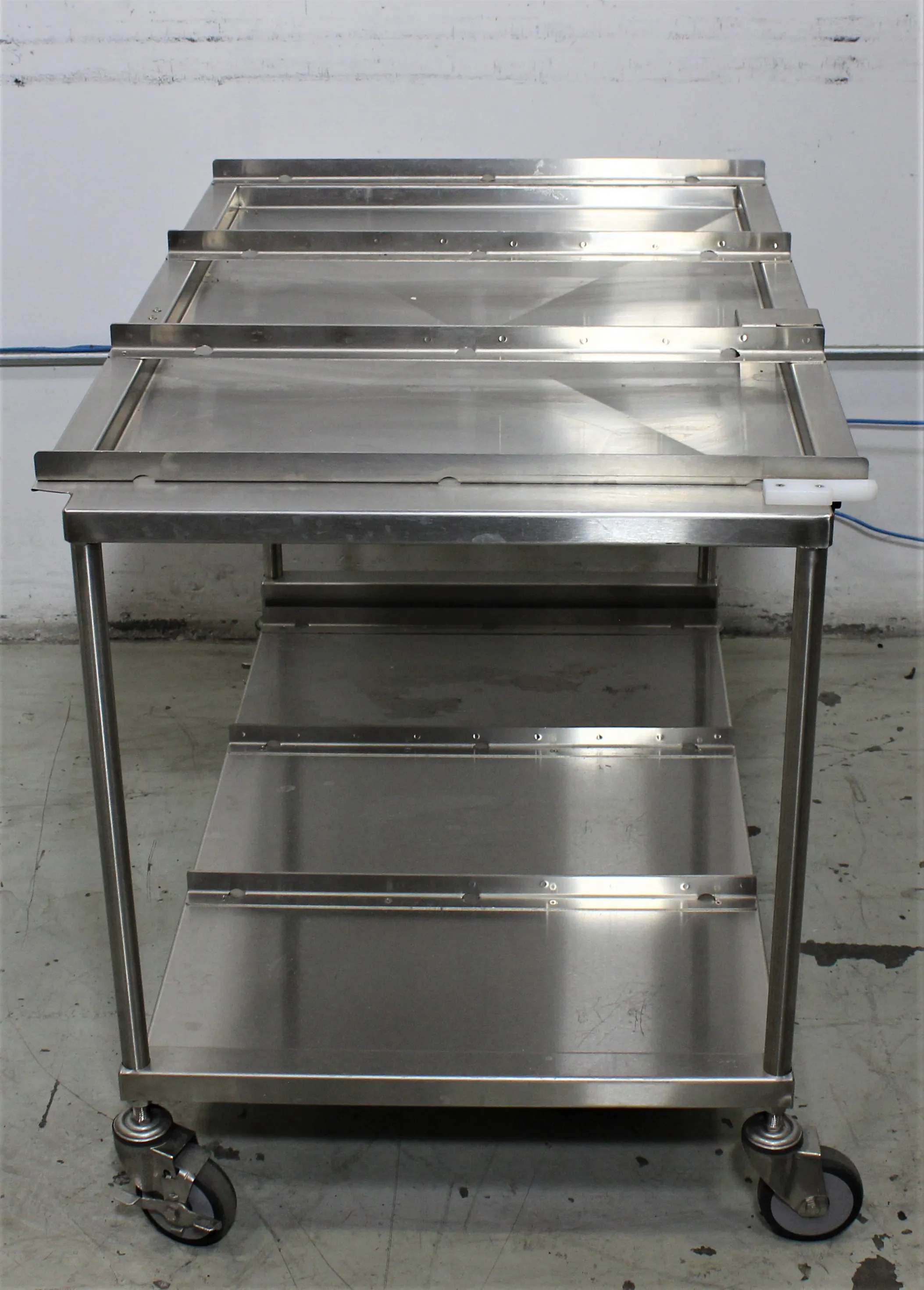 Used Laboratory Equipment Cart with Stainless Steel Construction