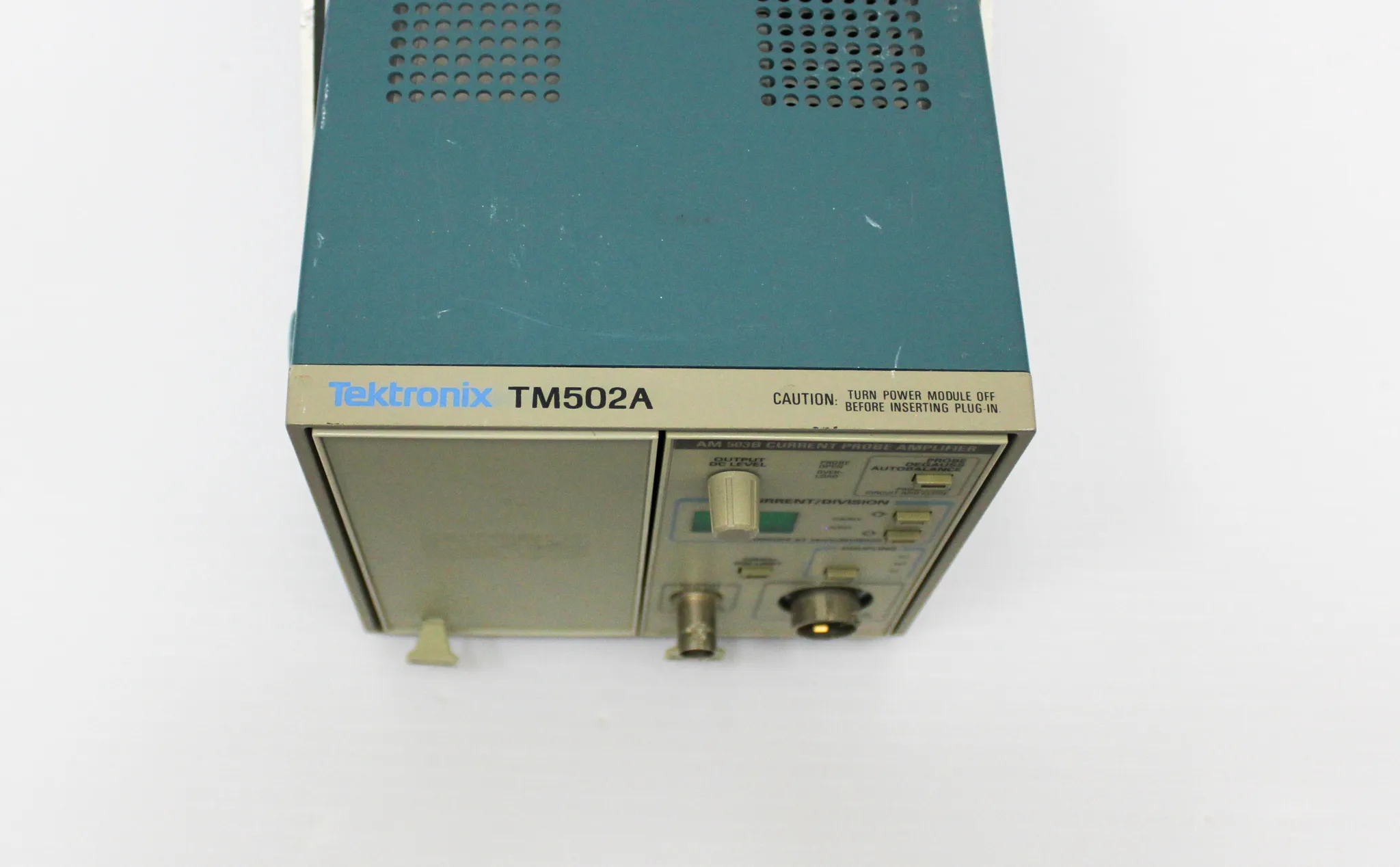 Tektronix TM502A Mainframe Power Module with AM503S Current Probe Amplifier