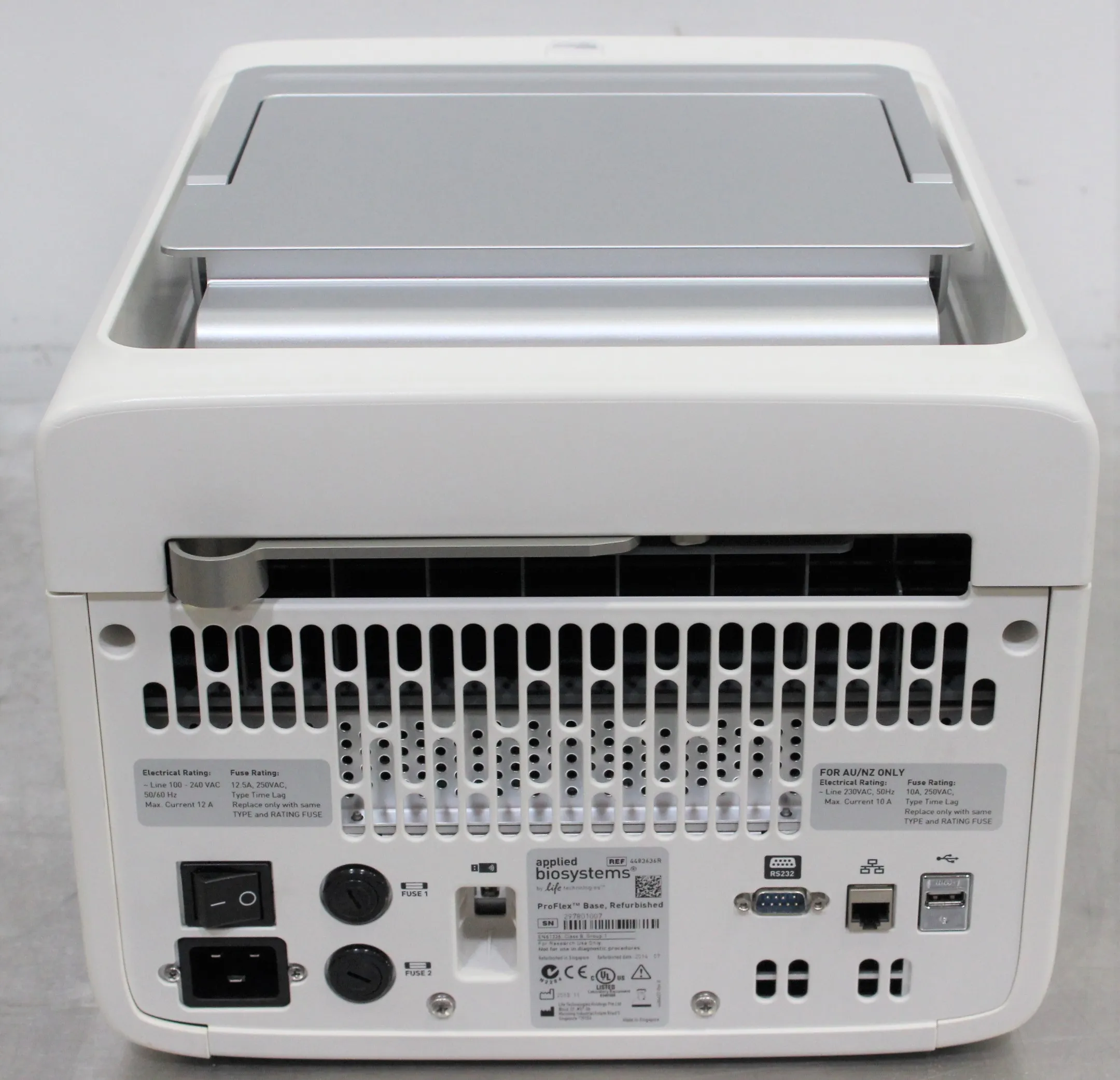 Applied Biosystems ProFlex 2xFlat PCR System 4483636R Real Time PCR Molecular Biology Lab Equipment Unit