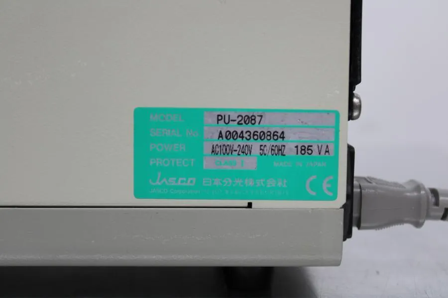 Jasco PU-2087 Plus  Intelligent Prep. Pump