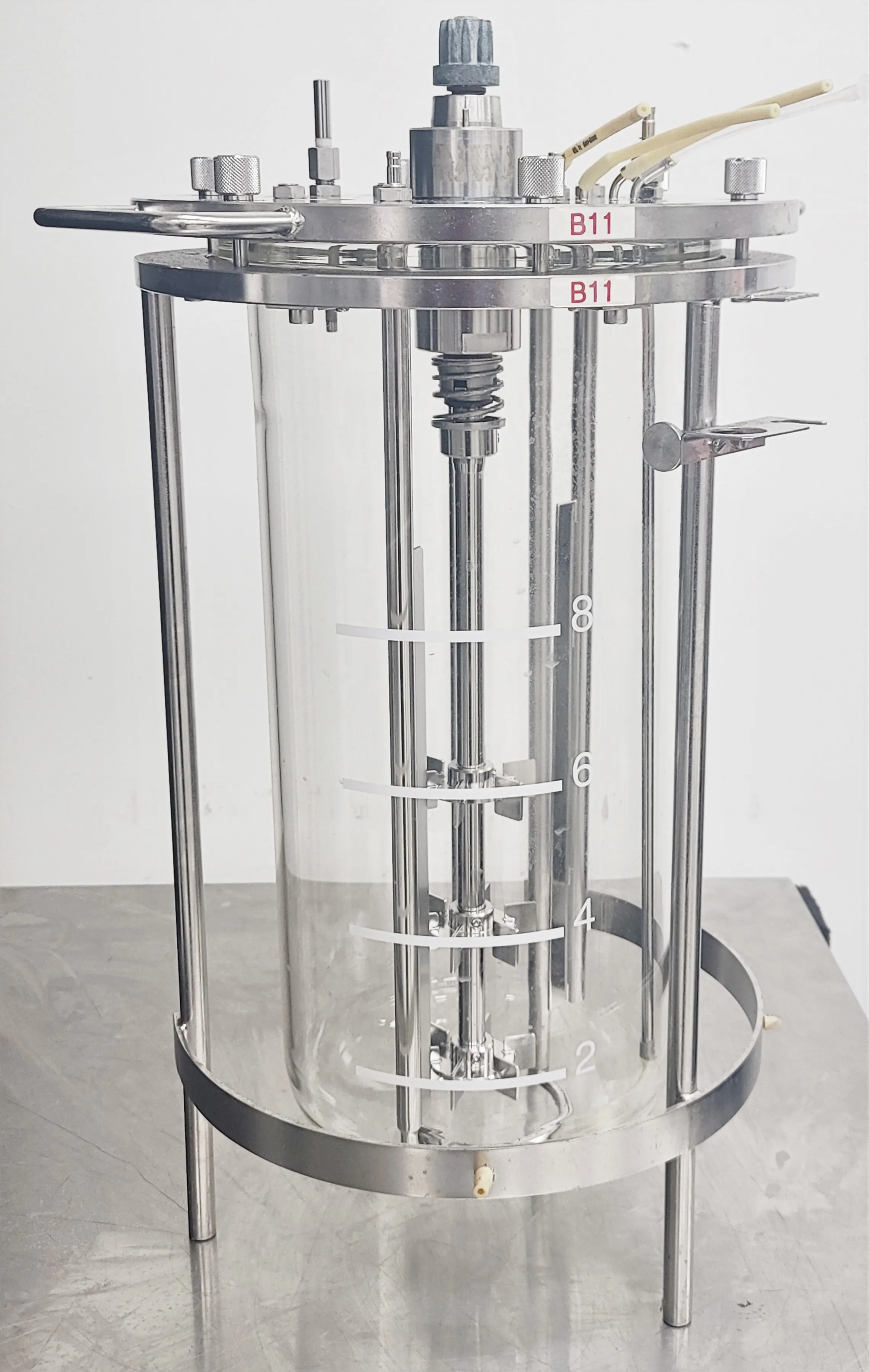 Sartorius 8000ml Bioreactor Glass Vessel