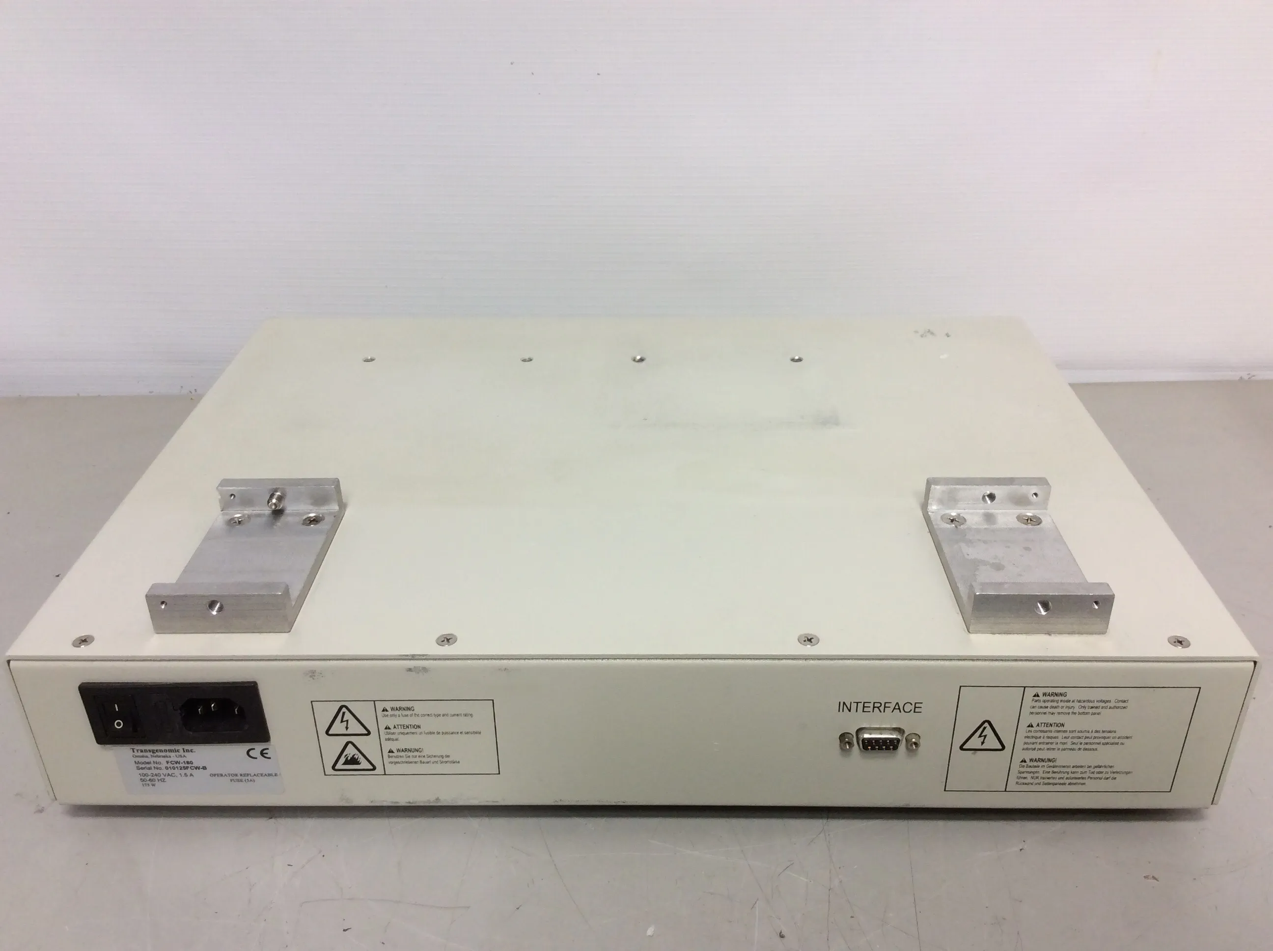 Transgenomic FCW-180 Fraction Collector HPLC / FPLC / GC / CE Lab Equipment