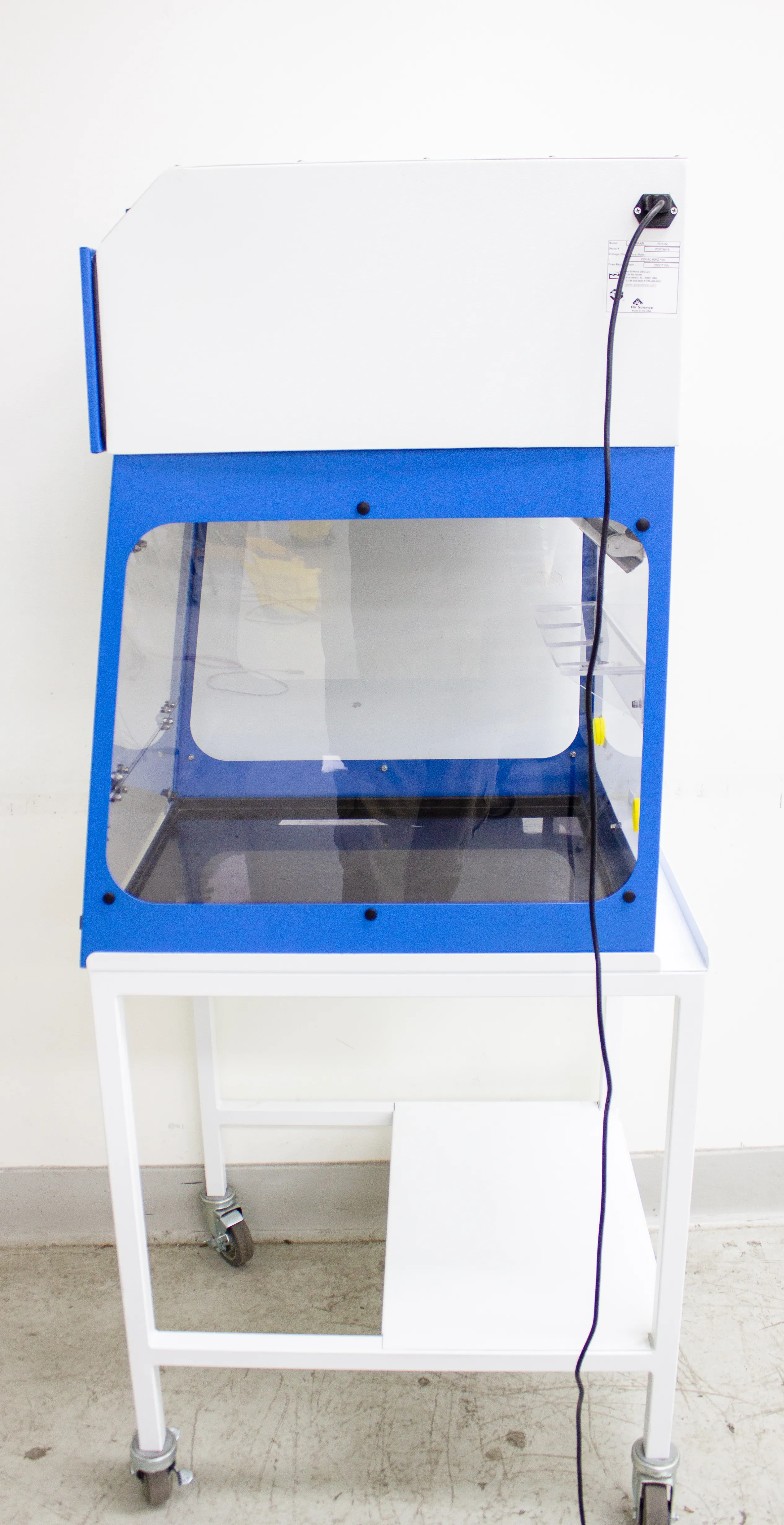 Air Science PurAir PCR-24 Laminar Flow Cabinet with Cart