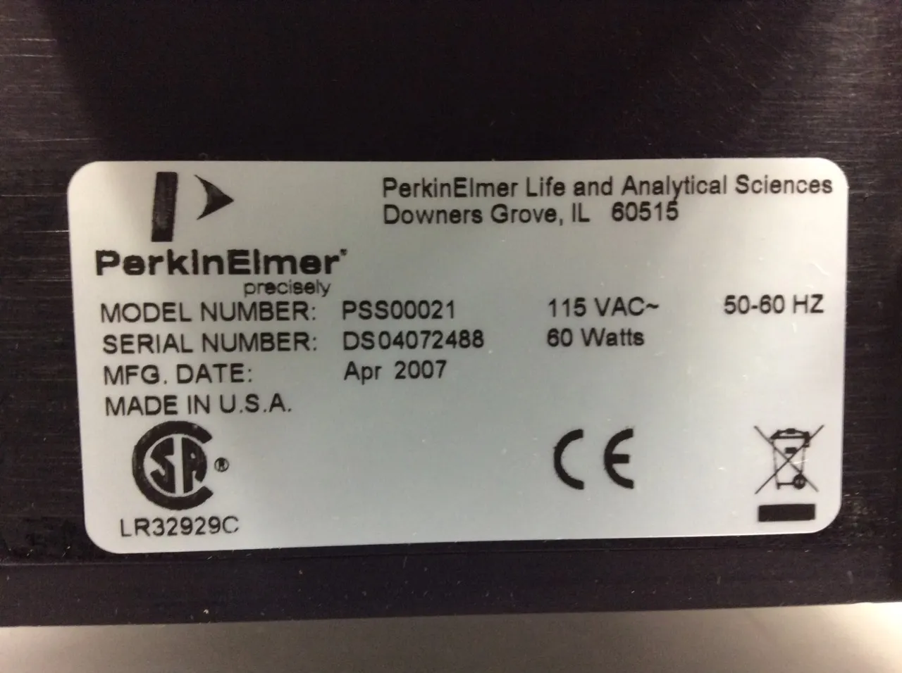 Perkin Elmer PlateStak Automated Microplate System Model PSS00021