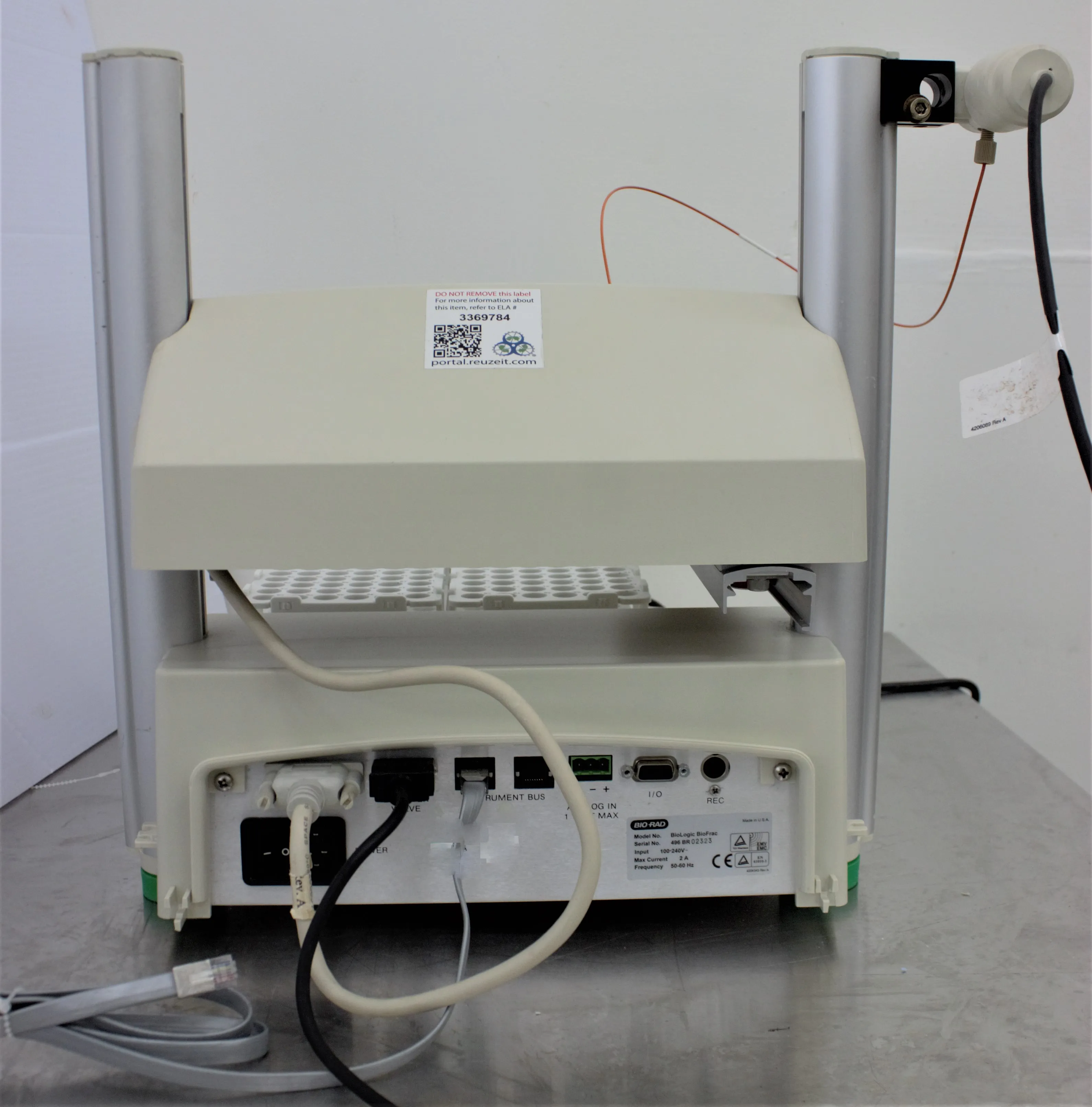 BIO-RAD BioFrac Fraction Collector for HPLC / FPLC / GC / CE Analysis