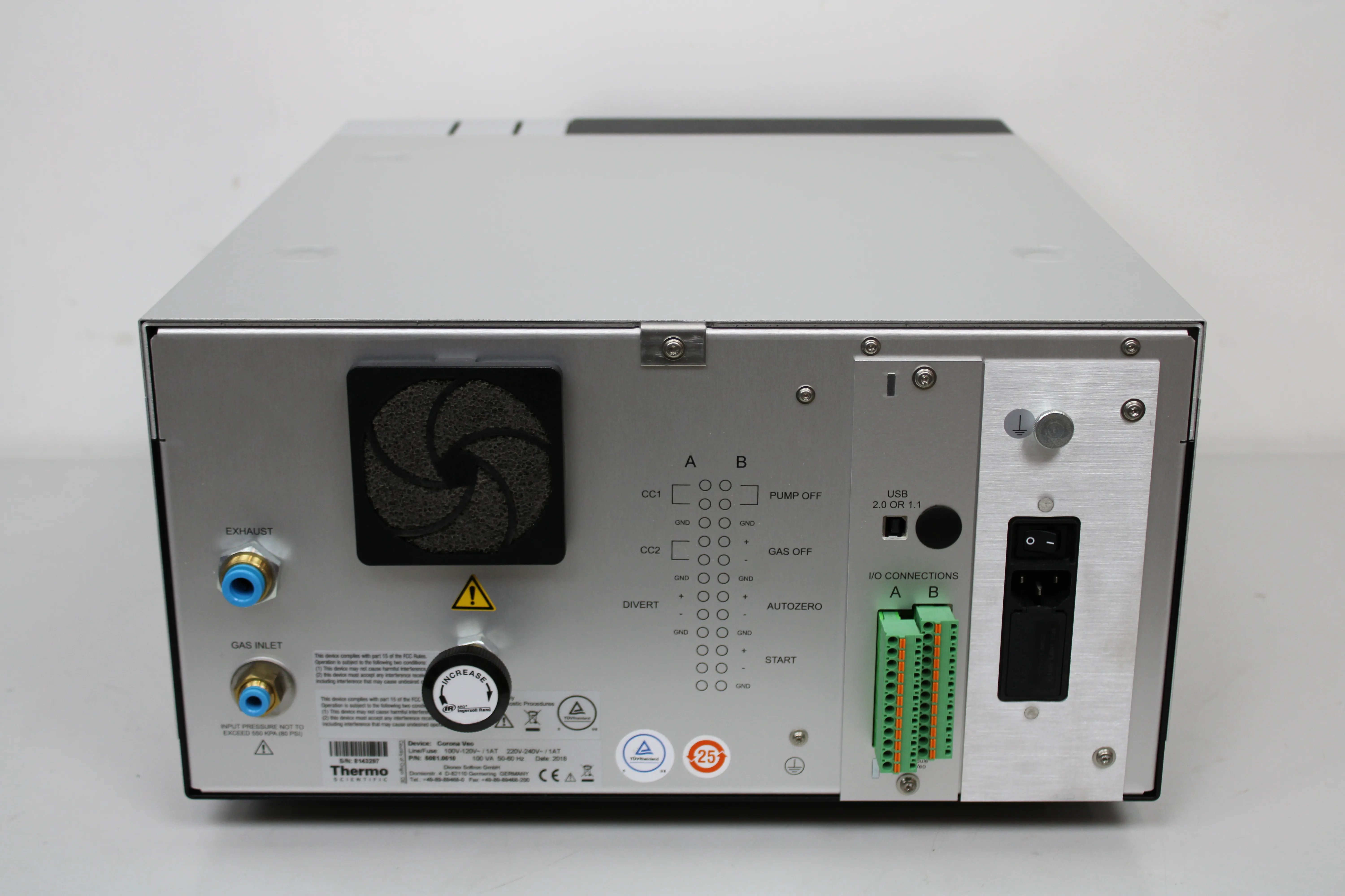 Thermo Scientific Corona Veo RS Detector HPLC / FPLC / GC / CE Used Class 4 - As-Is 120V/220V 50Hz/60Hz 8143297