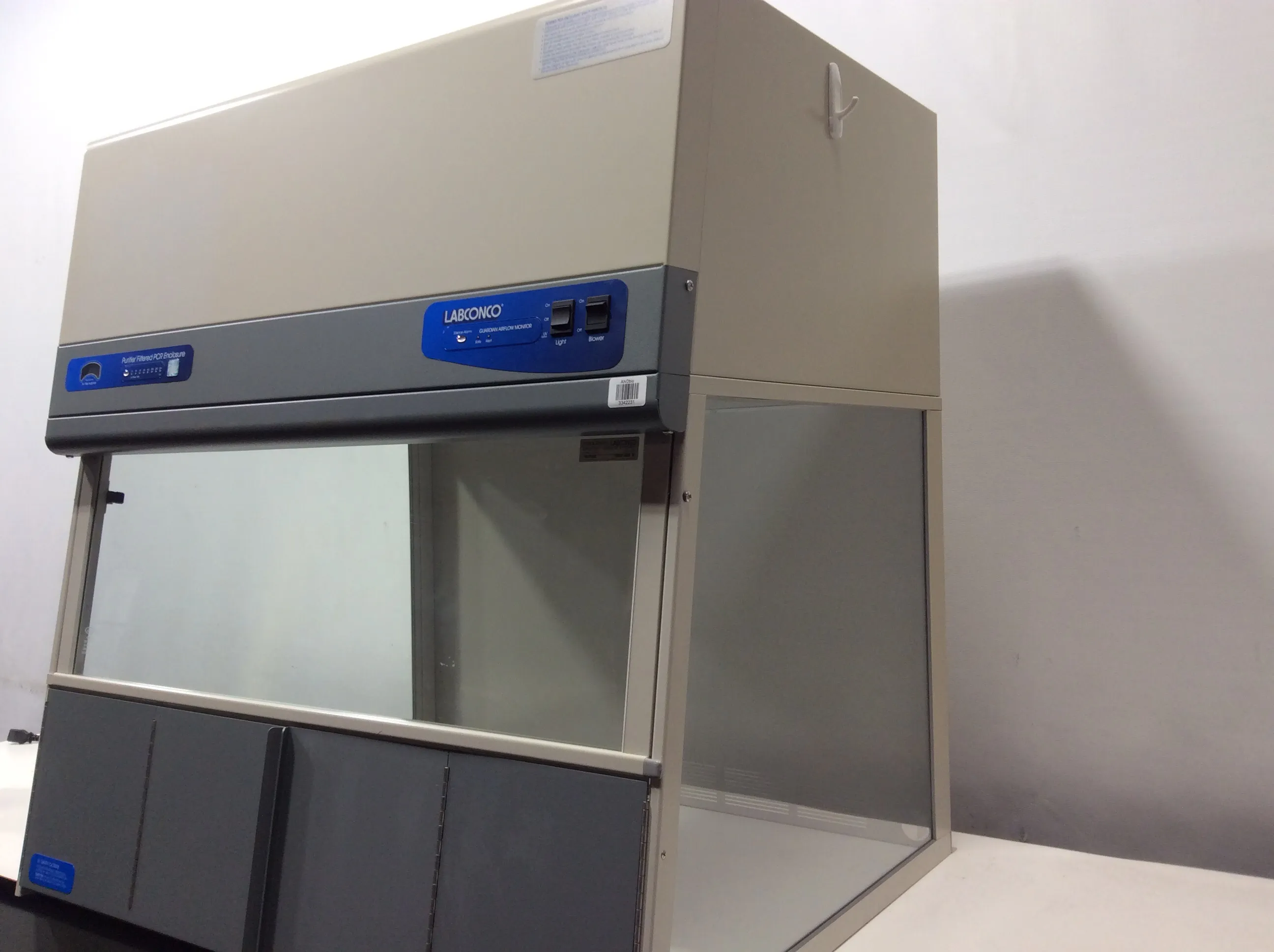 Labconco 3' Purifier Filtered PCR Enclosure with UV Light and Airflow Monitor