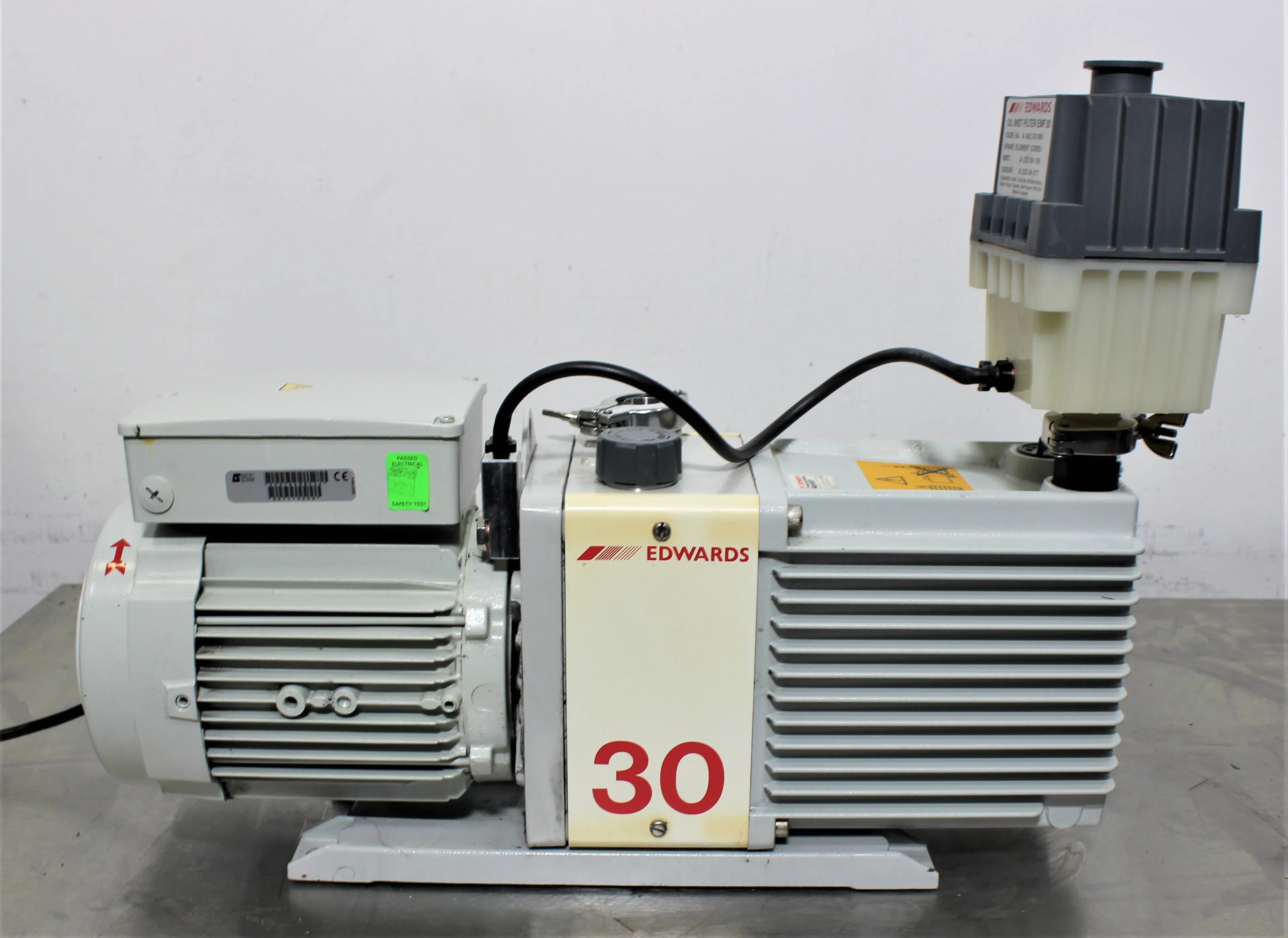 Edwards E2M30 Rotary Vane Vacuum Pump 208V - Used