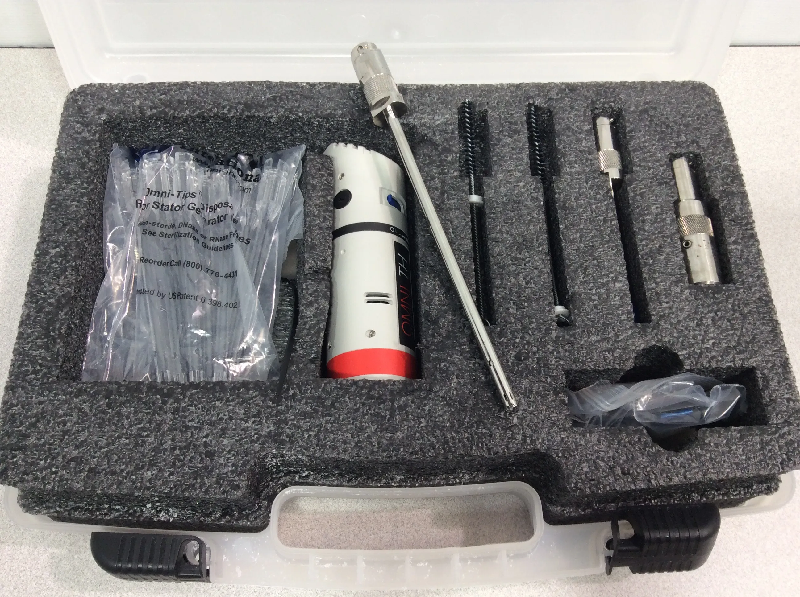 OMNI Tissue Homogenizer TH-01 with Adapters and Probes