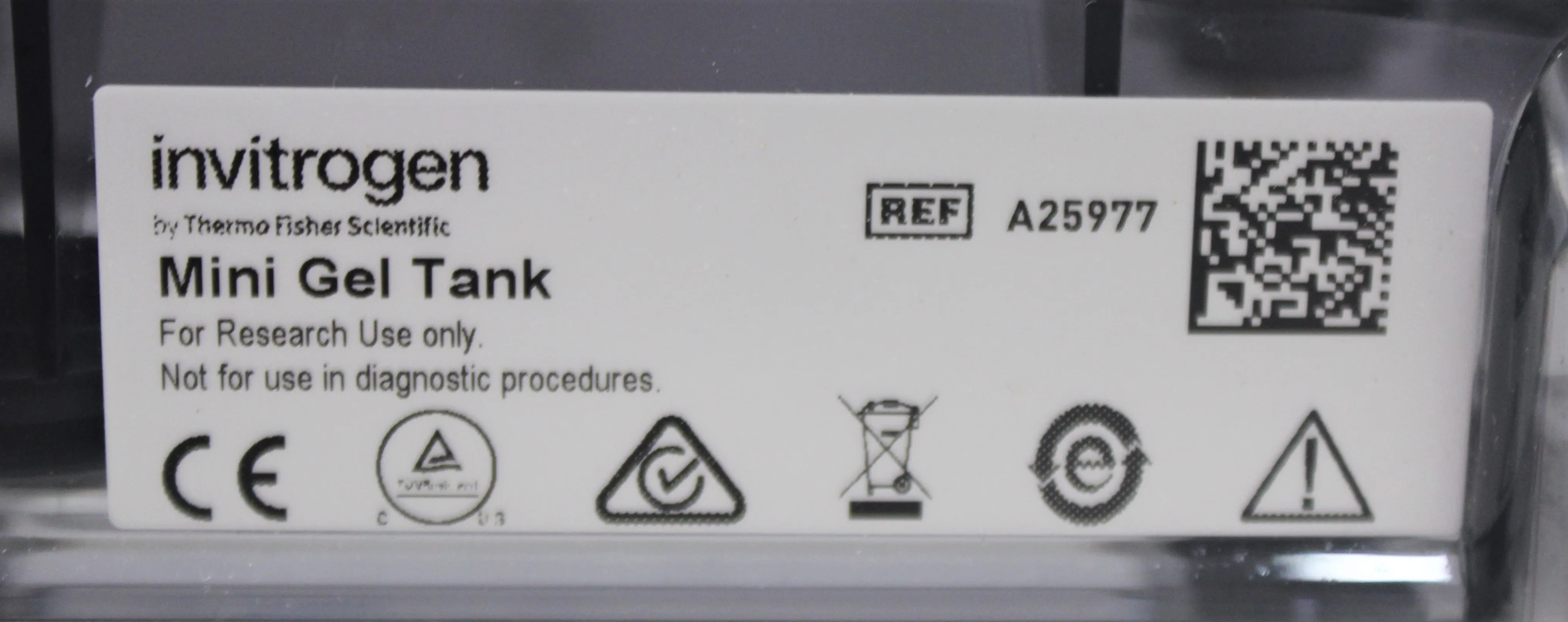 Invitrogen A25977 Mini Gel Tank Electrophoresis Power Supply Class 2 Used 30-Day Warranty